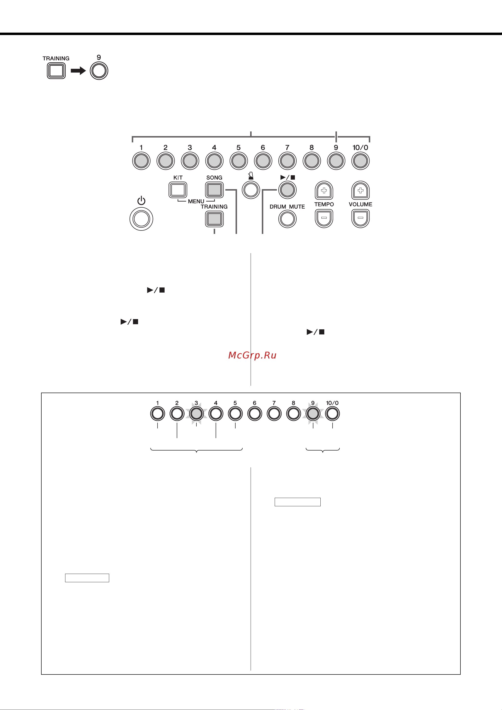 Yamaha DTX-450K [38/68] Part mute приглушение партии