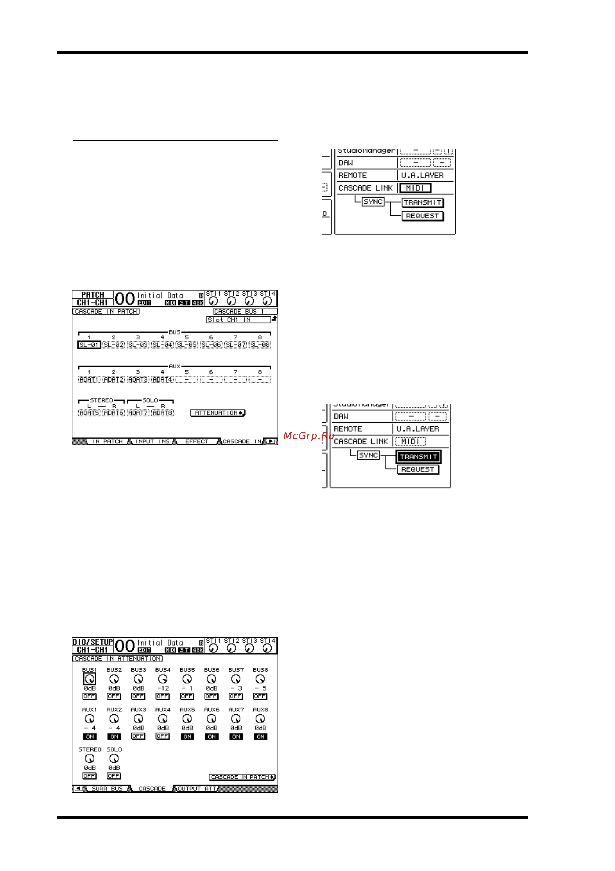 Yamaha 01V96i [112/185] Прочие функции