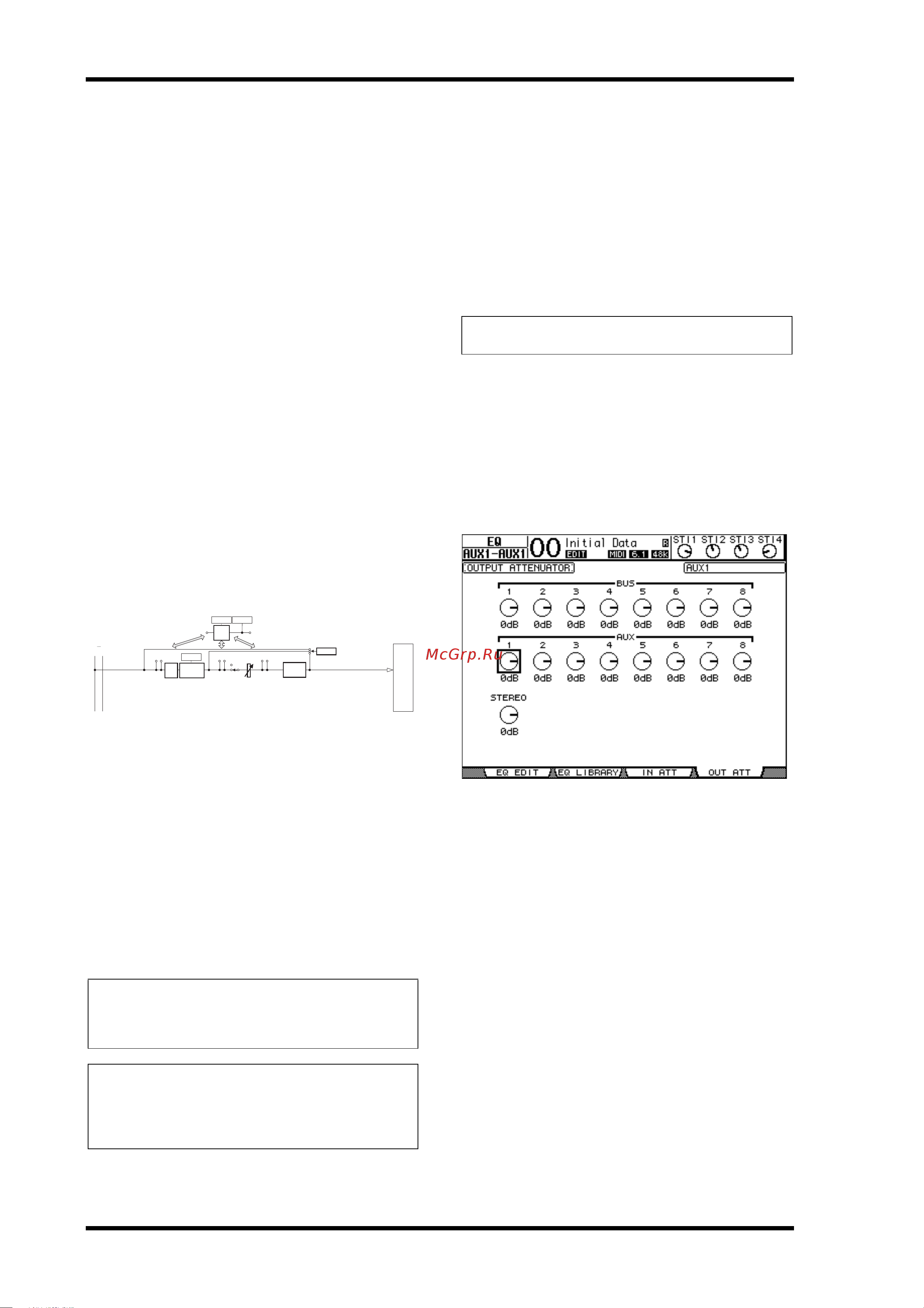 Yamaha 01V96i [36/185] Aux out выход aux 1 8