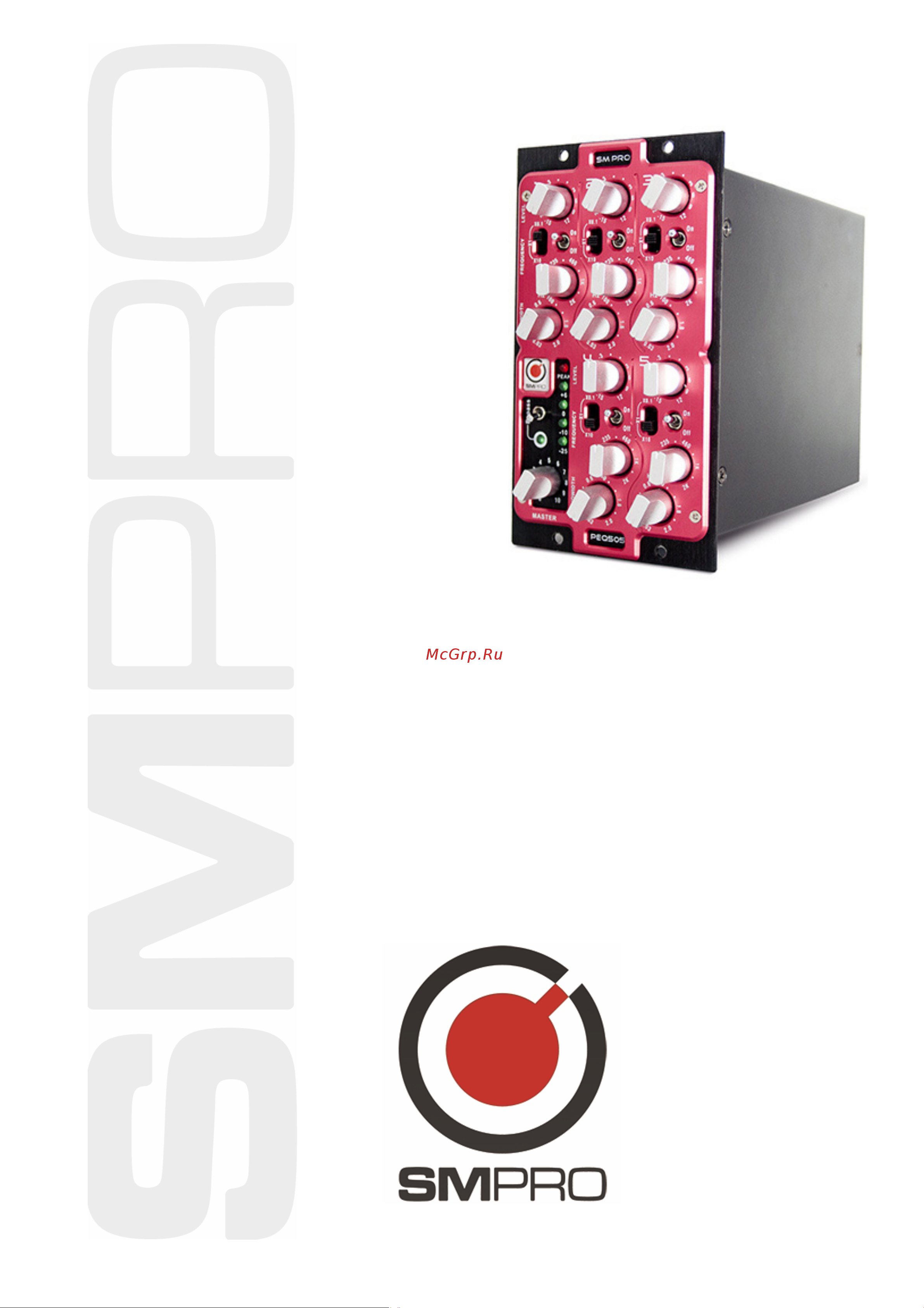 Sm Pro Audio PEQ505 Руководство по эксплуатации онлайн