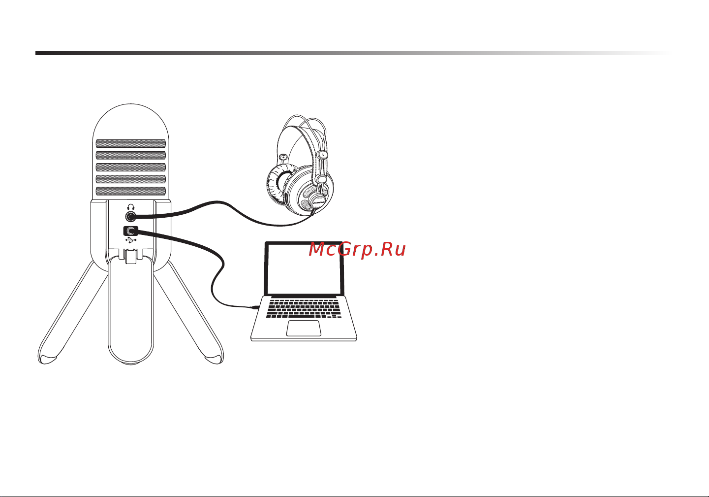 Samson METEOR USB [15/24] Руководство по быстрому началу работы
