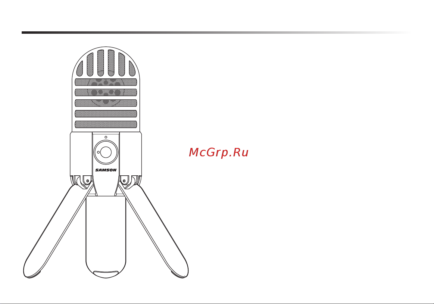 Samson METEOR USB [7/24] Особенности meteor mic