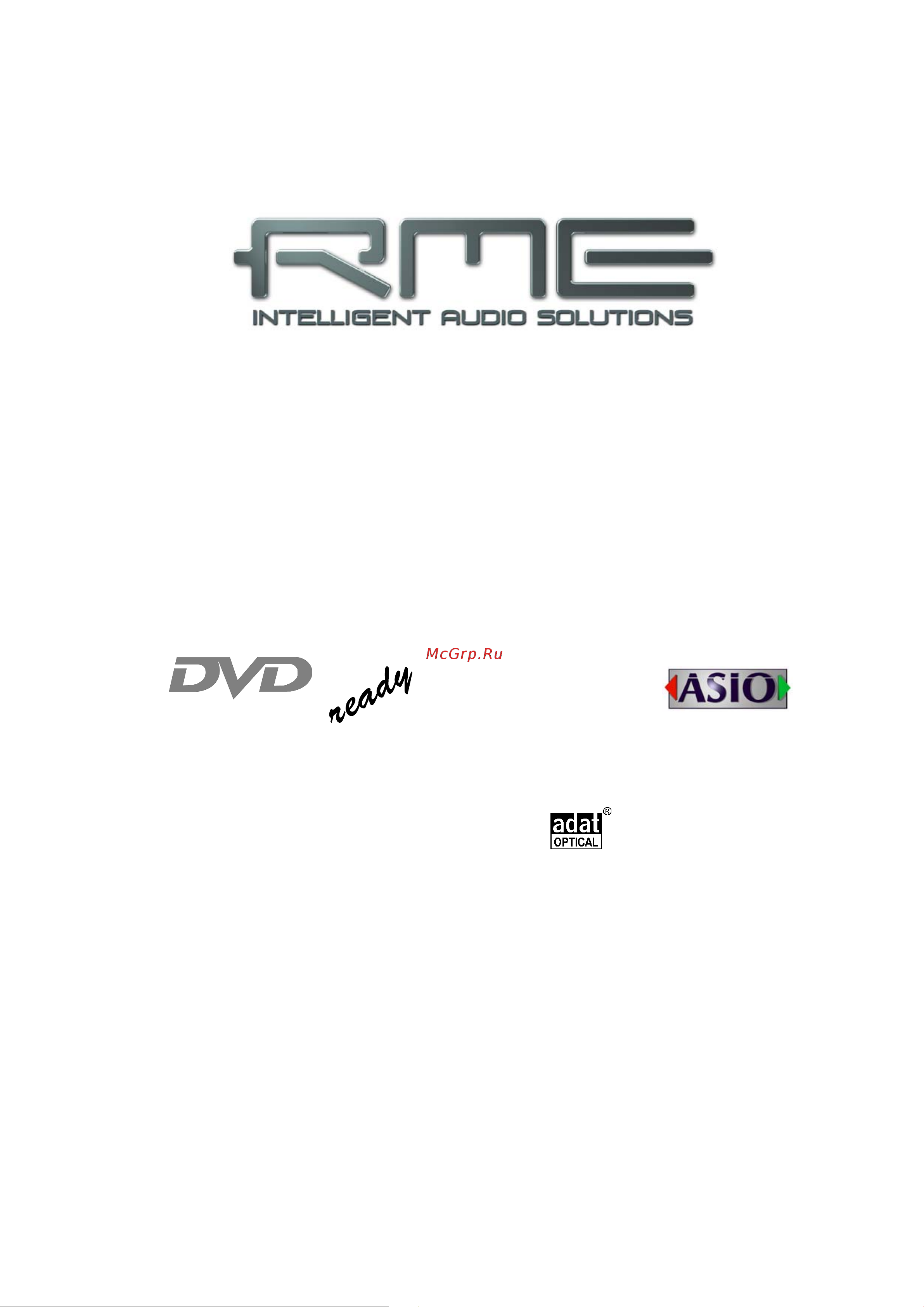 RME Fireface UC Руководство по эксплуатации онлайн