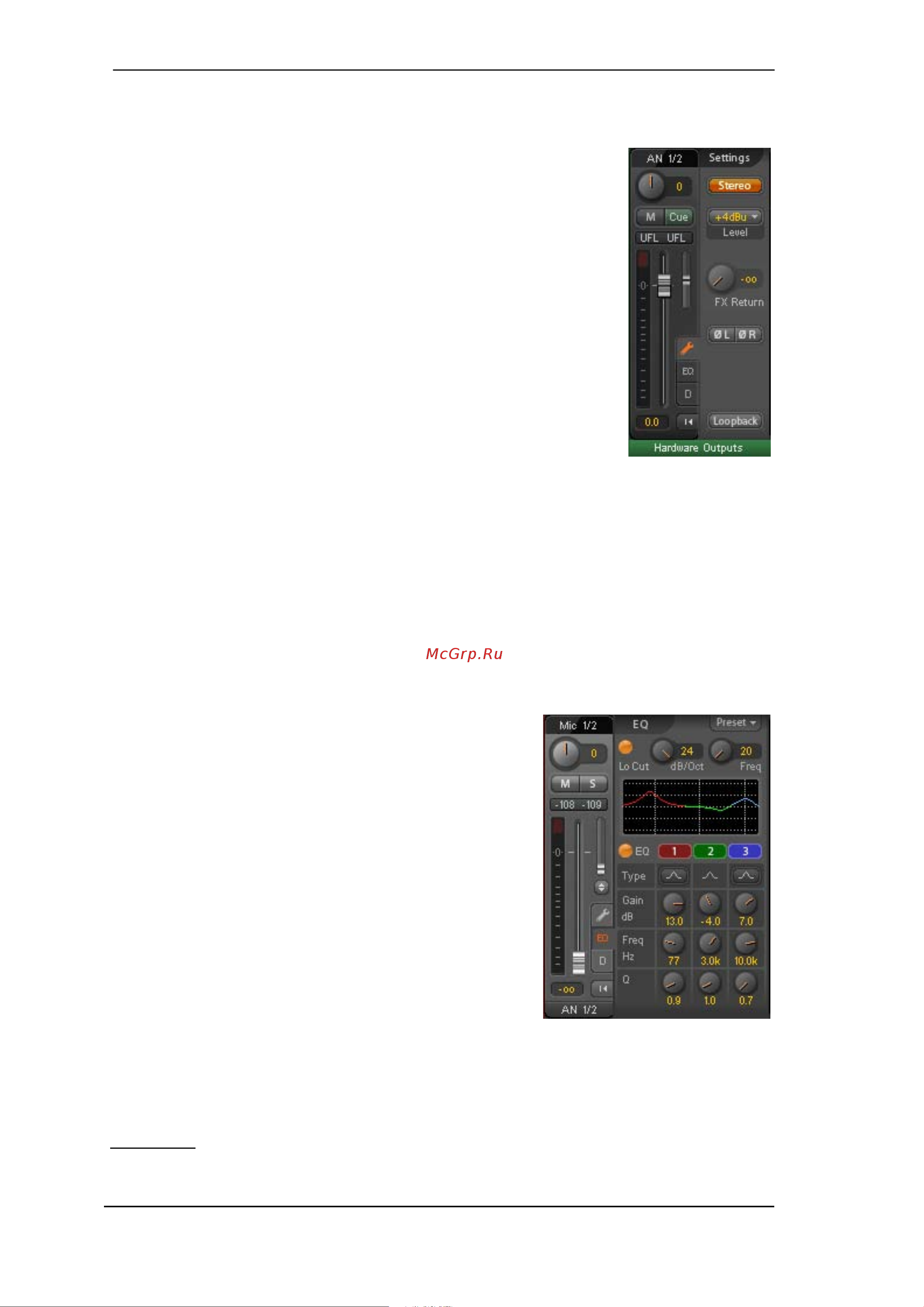 RME Fireface UCX [58/102] Эквалайзер