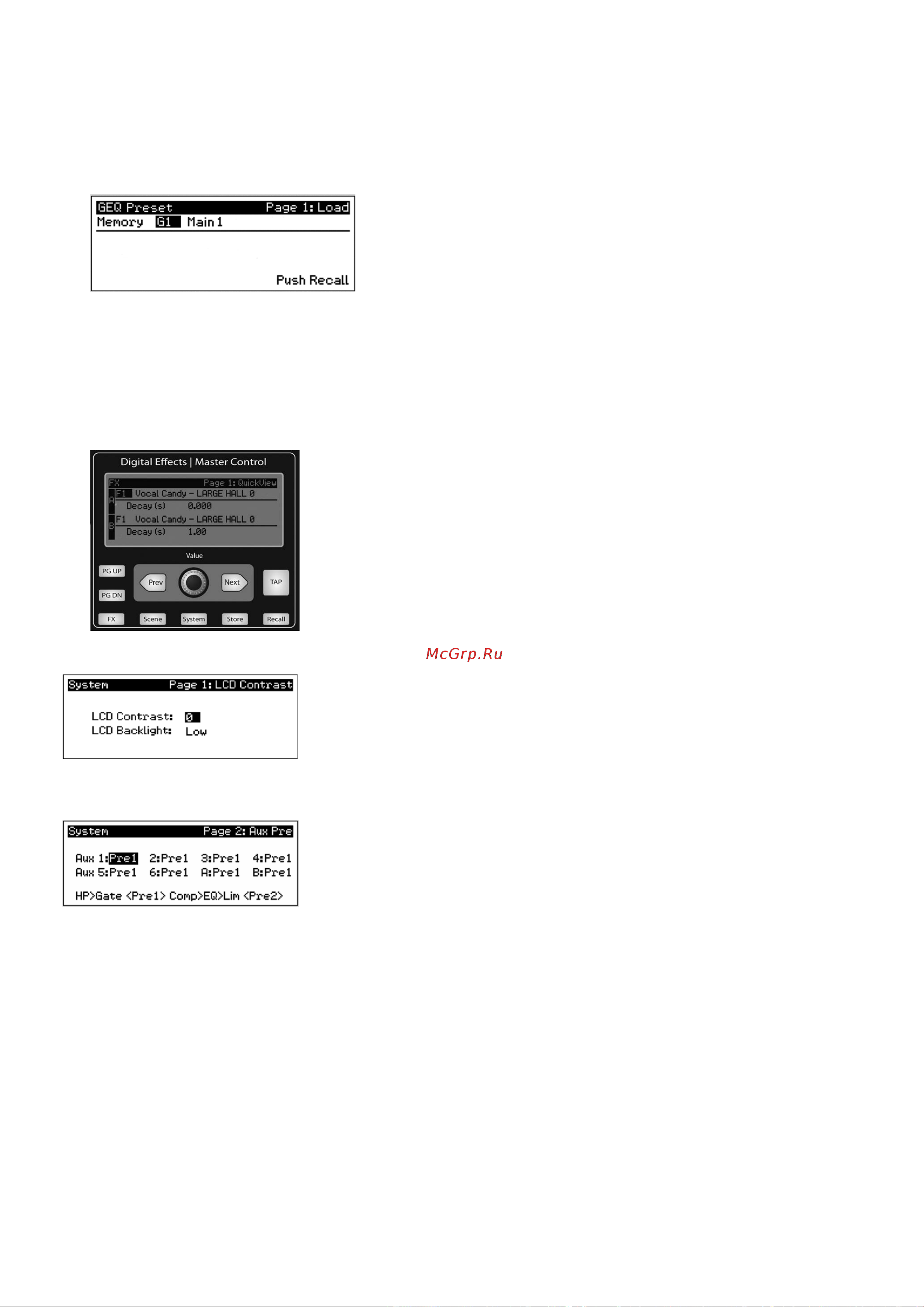 PRESONUS STUDIOLIVE 24.4.2 [69/192] Системное меню
