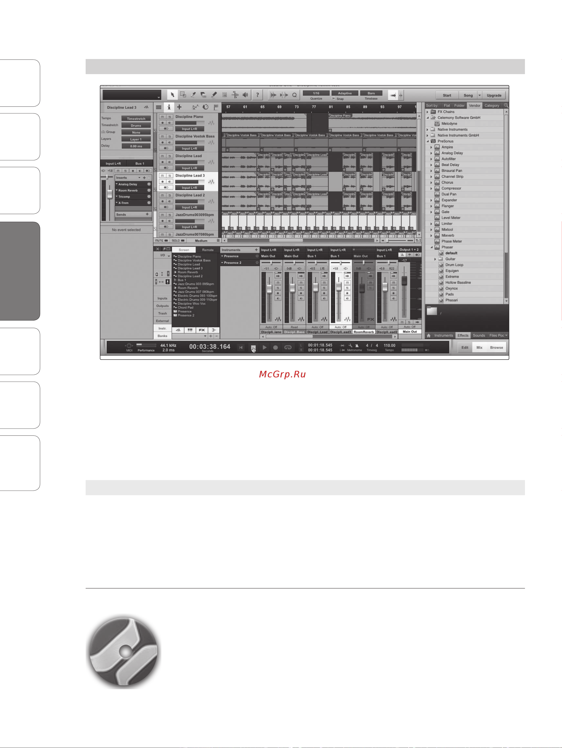 PRESONUS AUDIOBOX 22VSL [36/84] Presonus audiobo