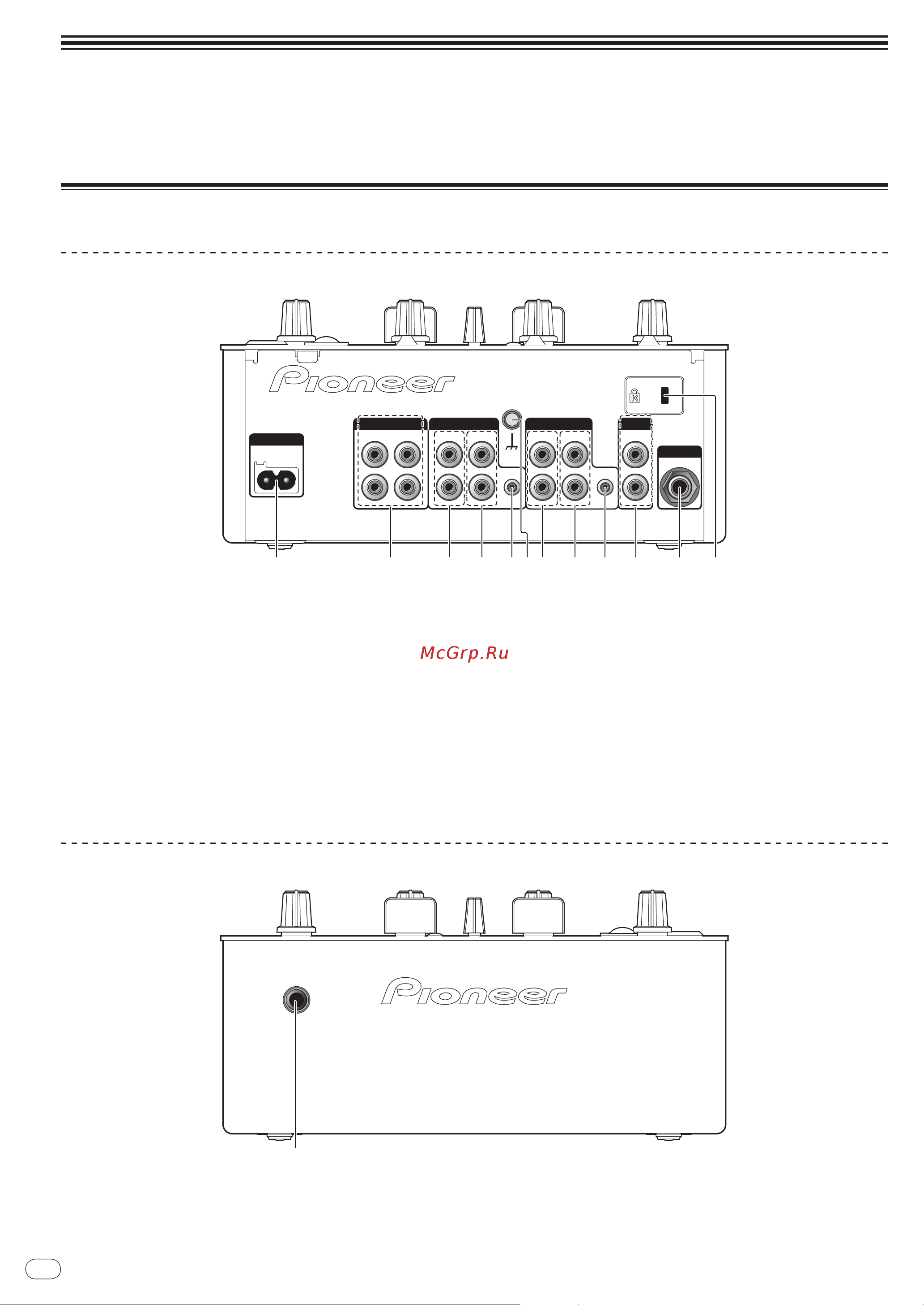 Pioneer DJM350 [6/116] Connections