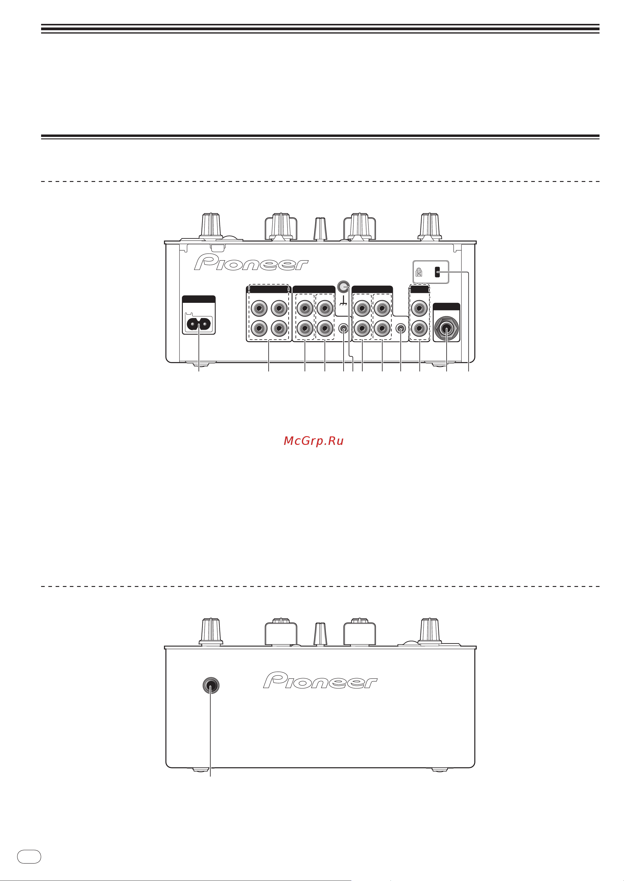 Pioneer DJM350 [86/116] Conexiones
