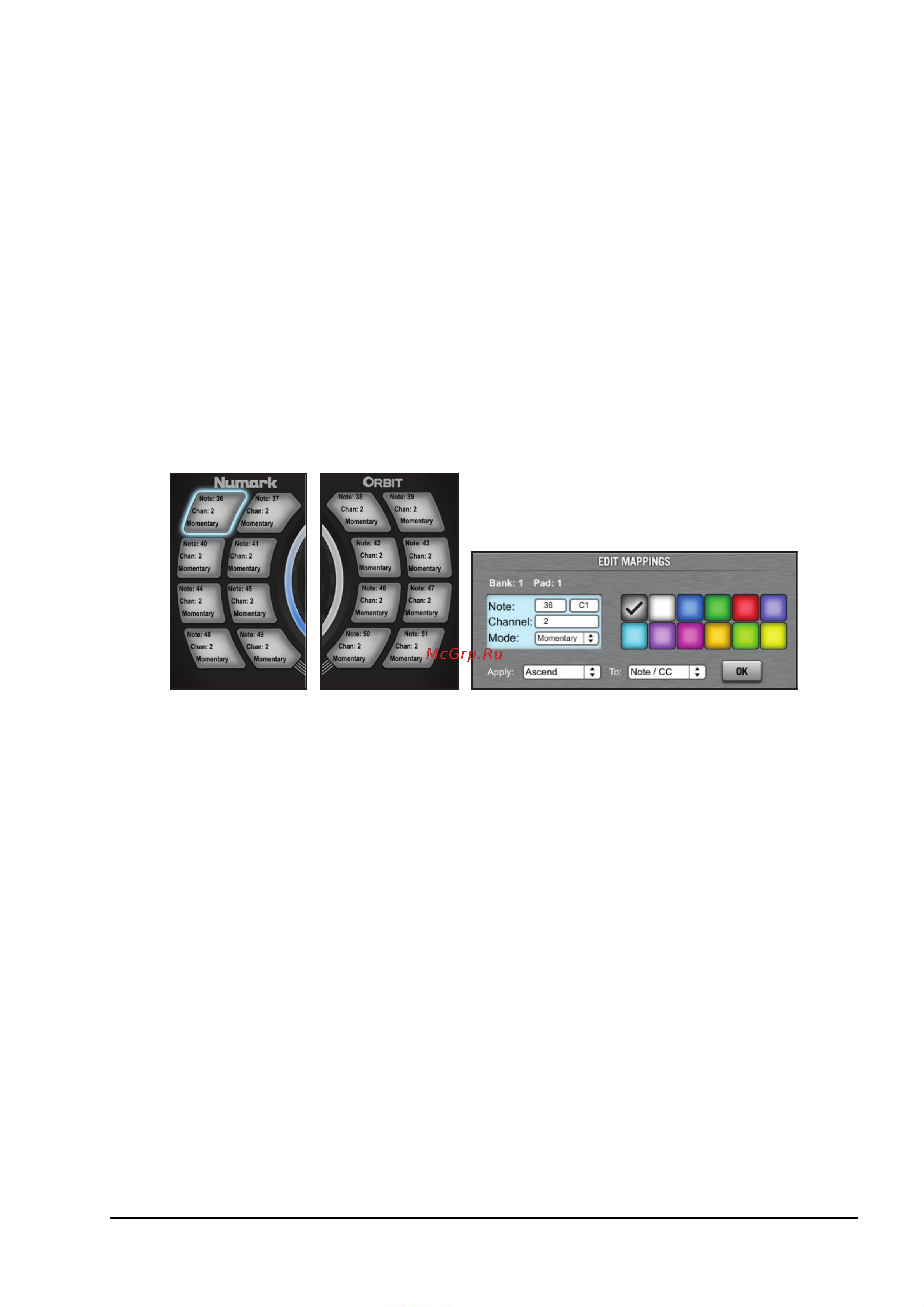 Numark ORBIT [3/7] Numark orbit editor руководство пользователя 3