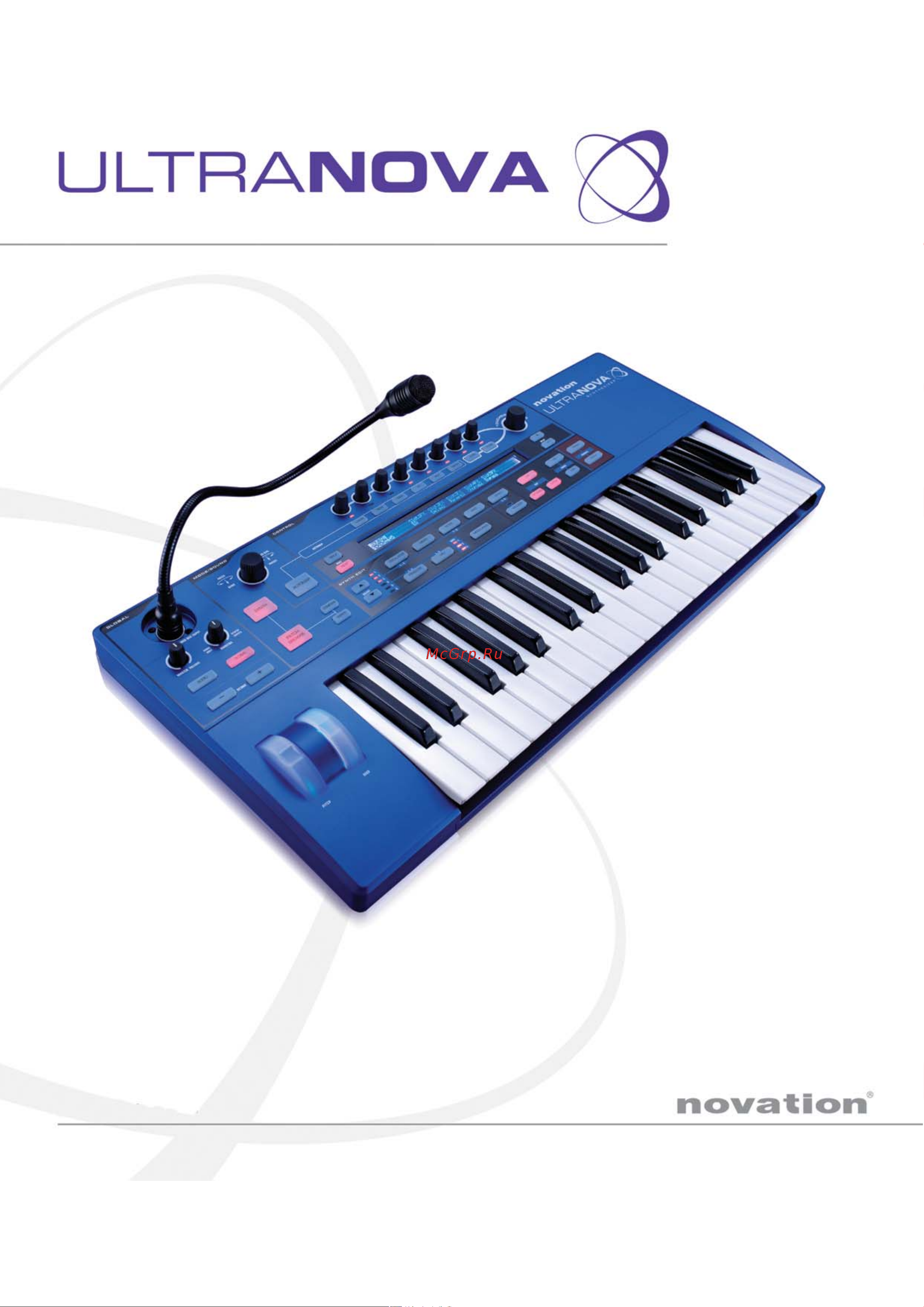 Novation ULTRANOVA Руководство по эксплуатации онлайн