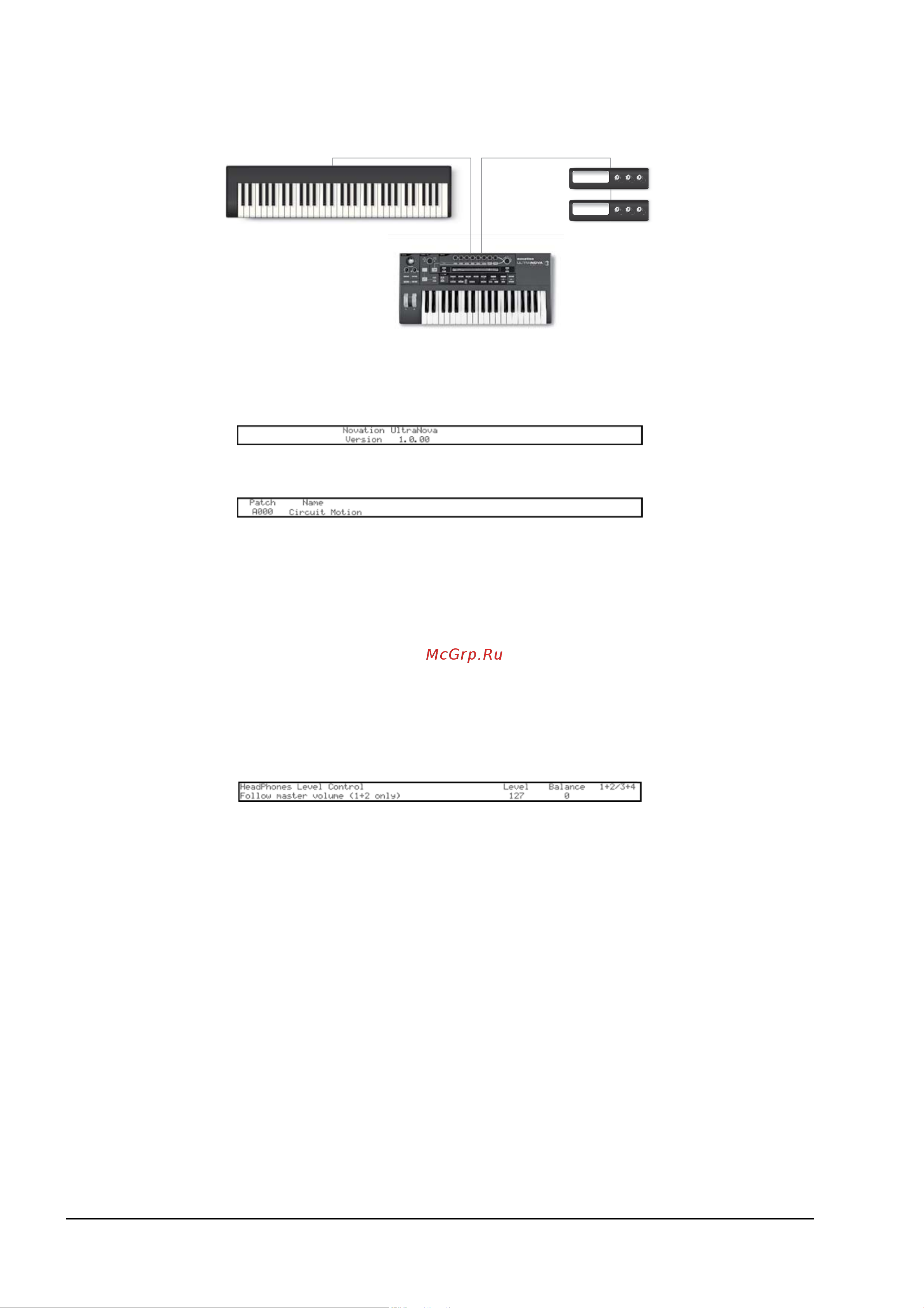 Novation ULTRANOVA [10/91] Novation ultranova руководство пользователя