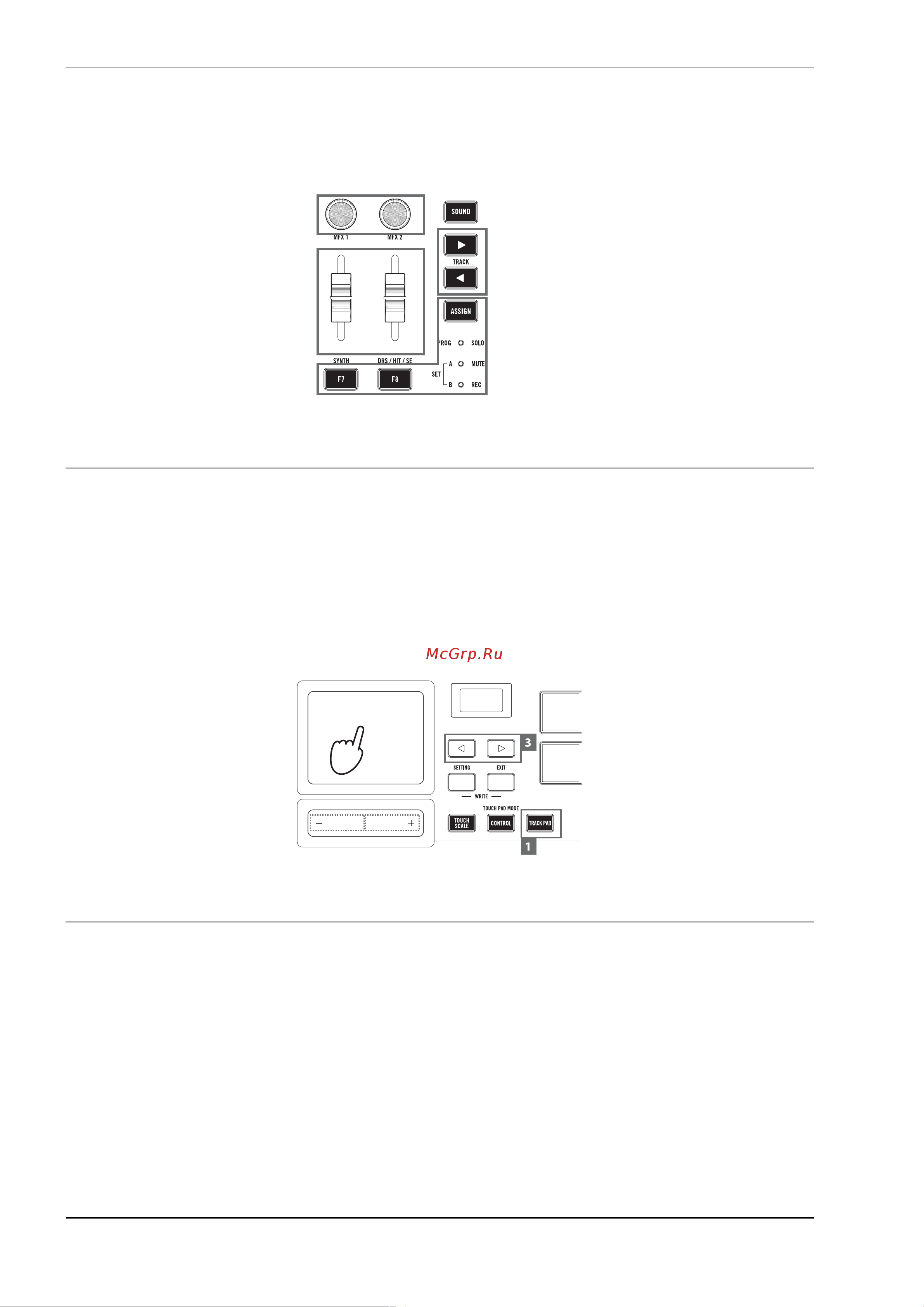 Korg TRITON Taktile 49 [12/12] Korg taktile руководство пользователя