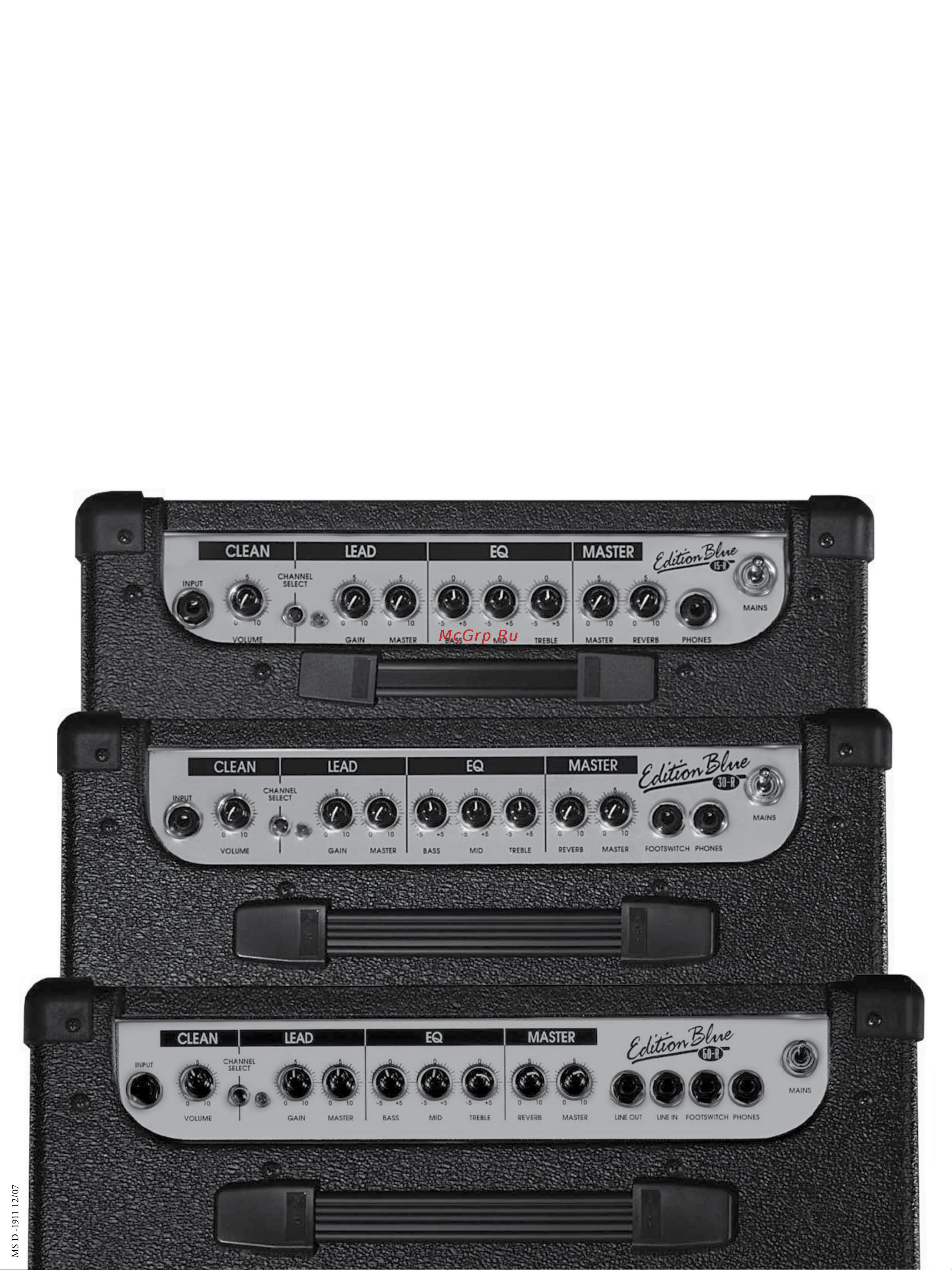 HUGHES & KETTNER EDITION BLUE 60-R Руководство по эксплуатации онлайн [8/8] 777069