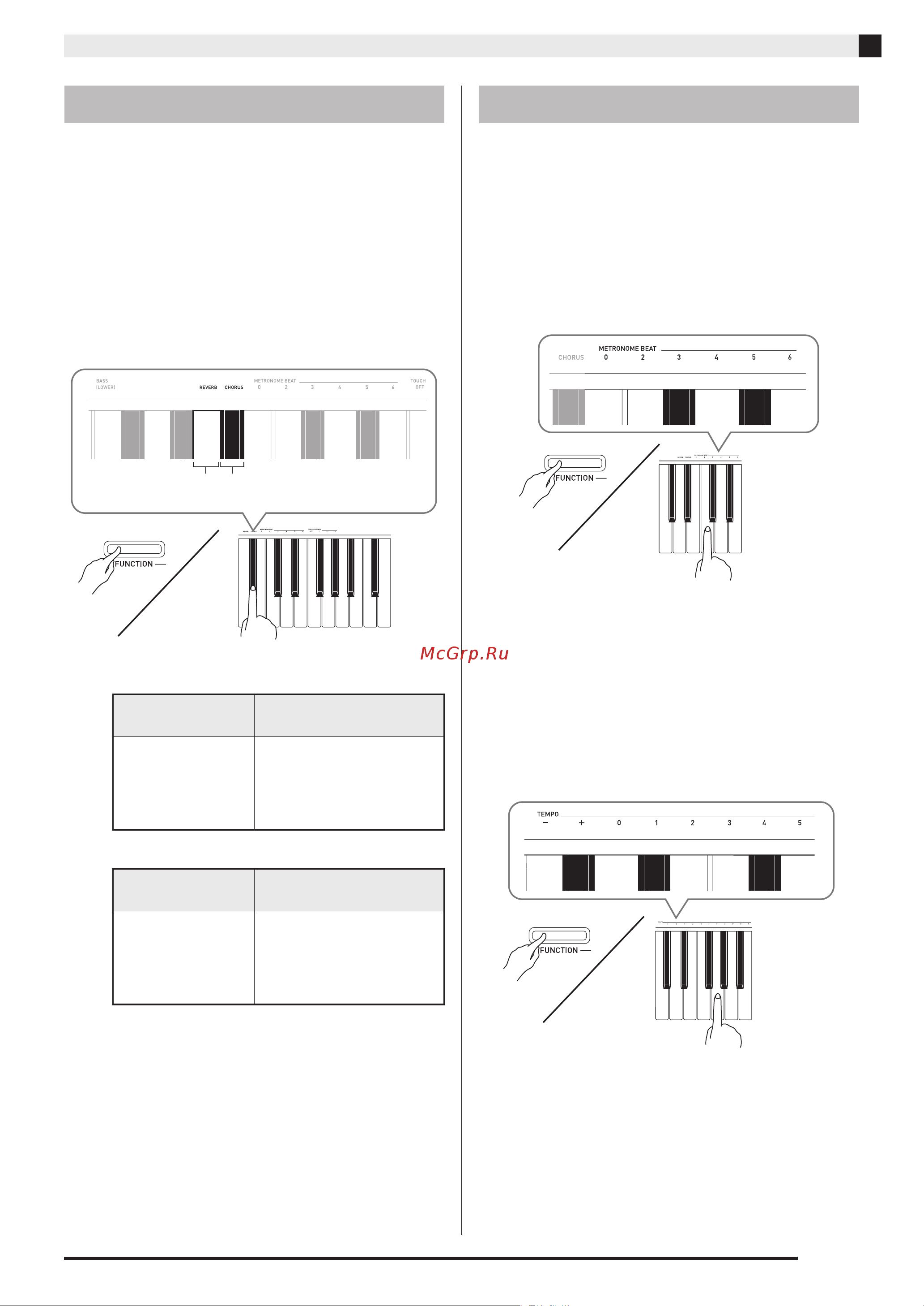 Casio PRIVIA PX-160GD [13/38] Применение эффектов