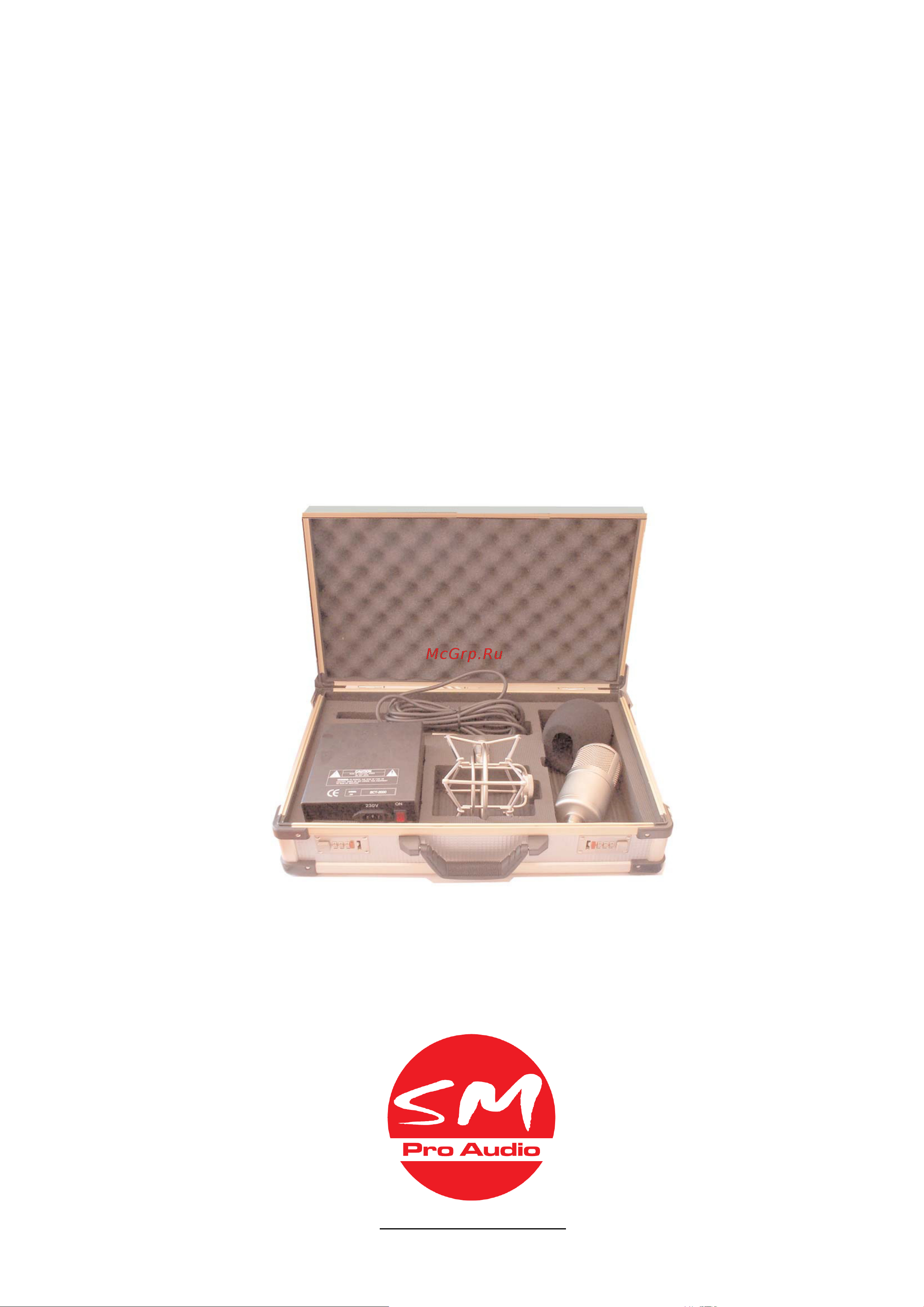 Sm Pro Audio MC03 Руководство по эксплуатации онлайн