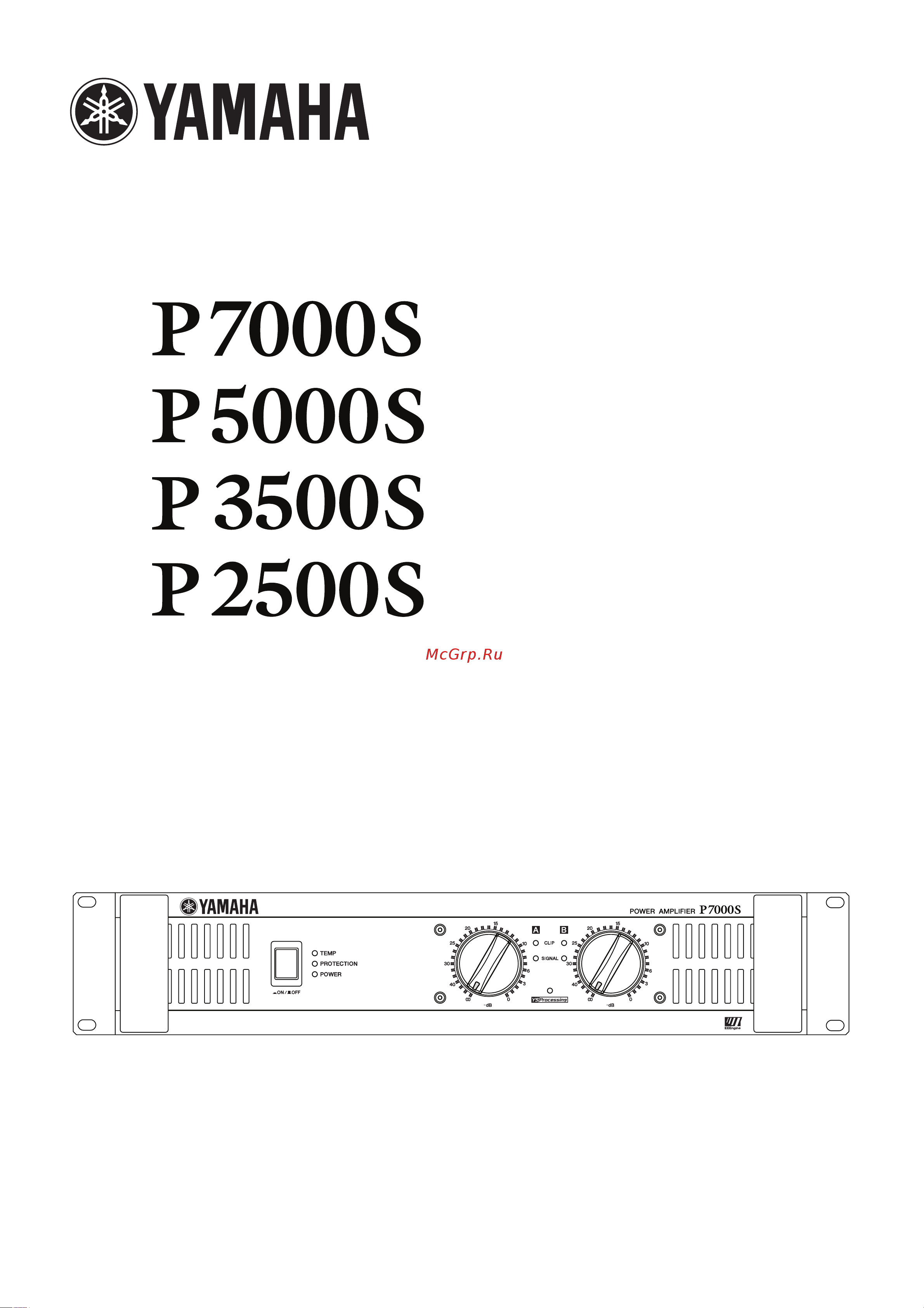 Yamaha P-5000S (WTYMMA) Руководство по эксплуатации онлайн