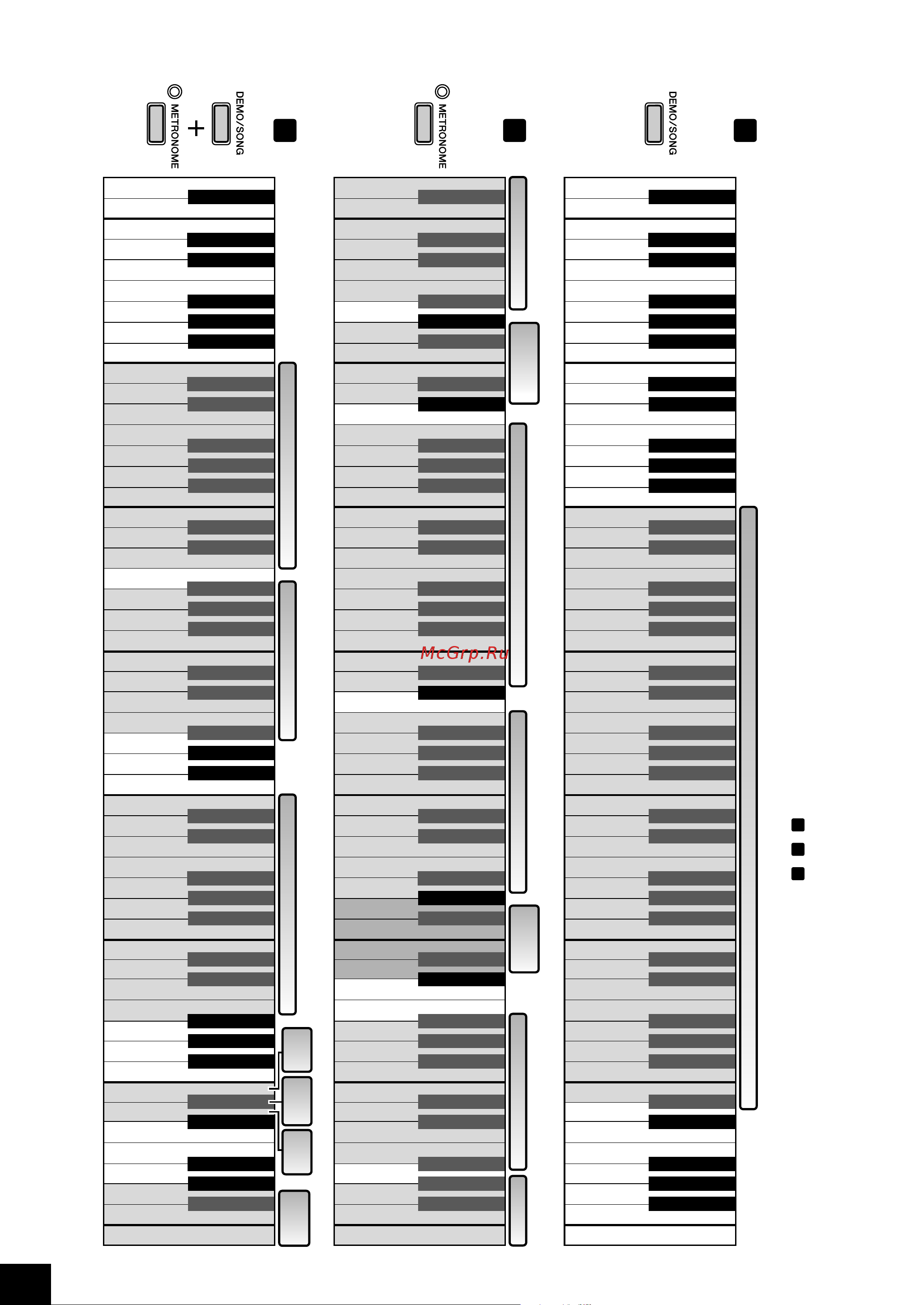 Yamaha P-95B [32/36] Quick operation guide
