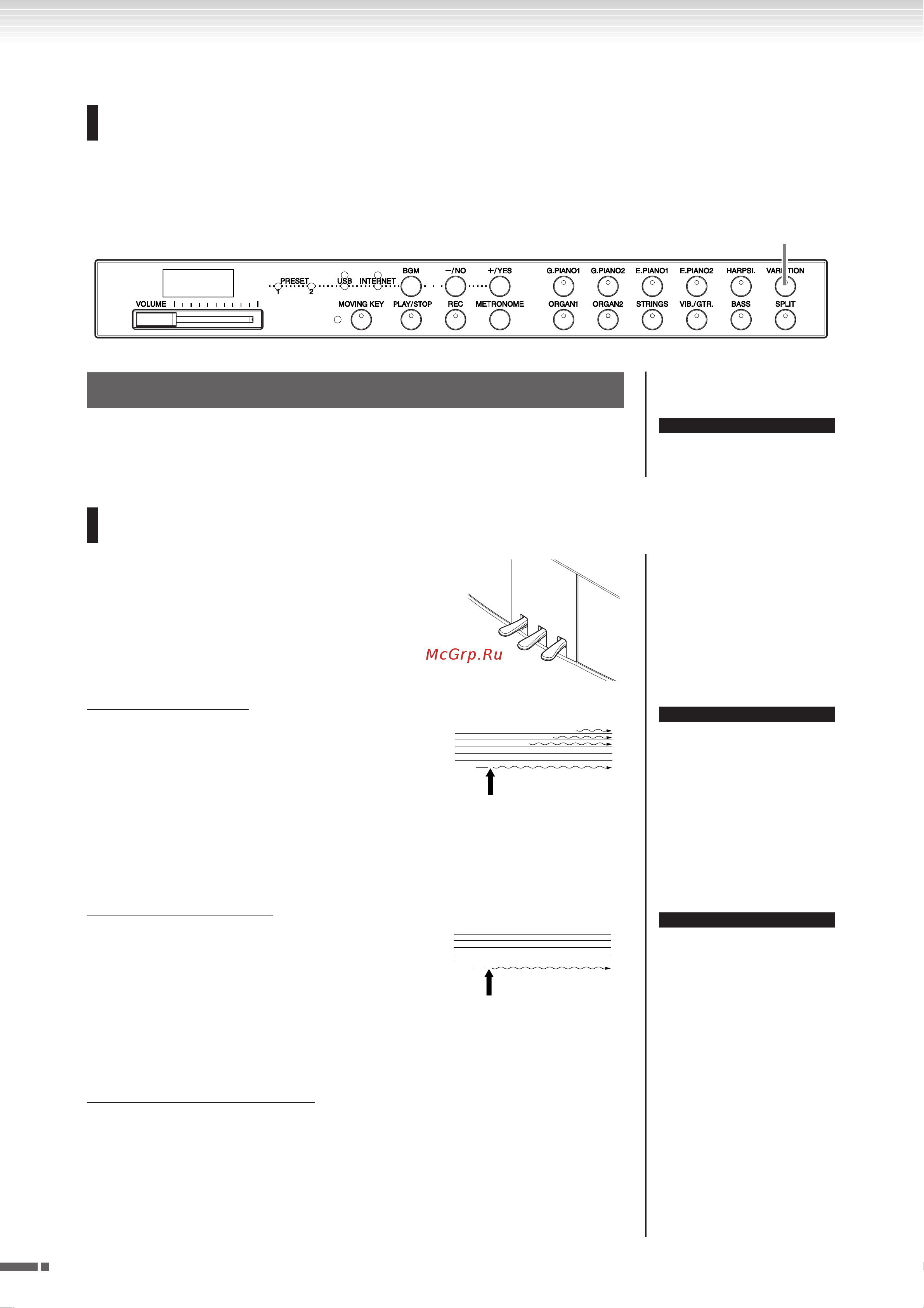Yamaha Modus F01(with bench) [30/80] Выбор дублирующих тембров variation