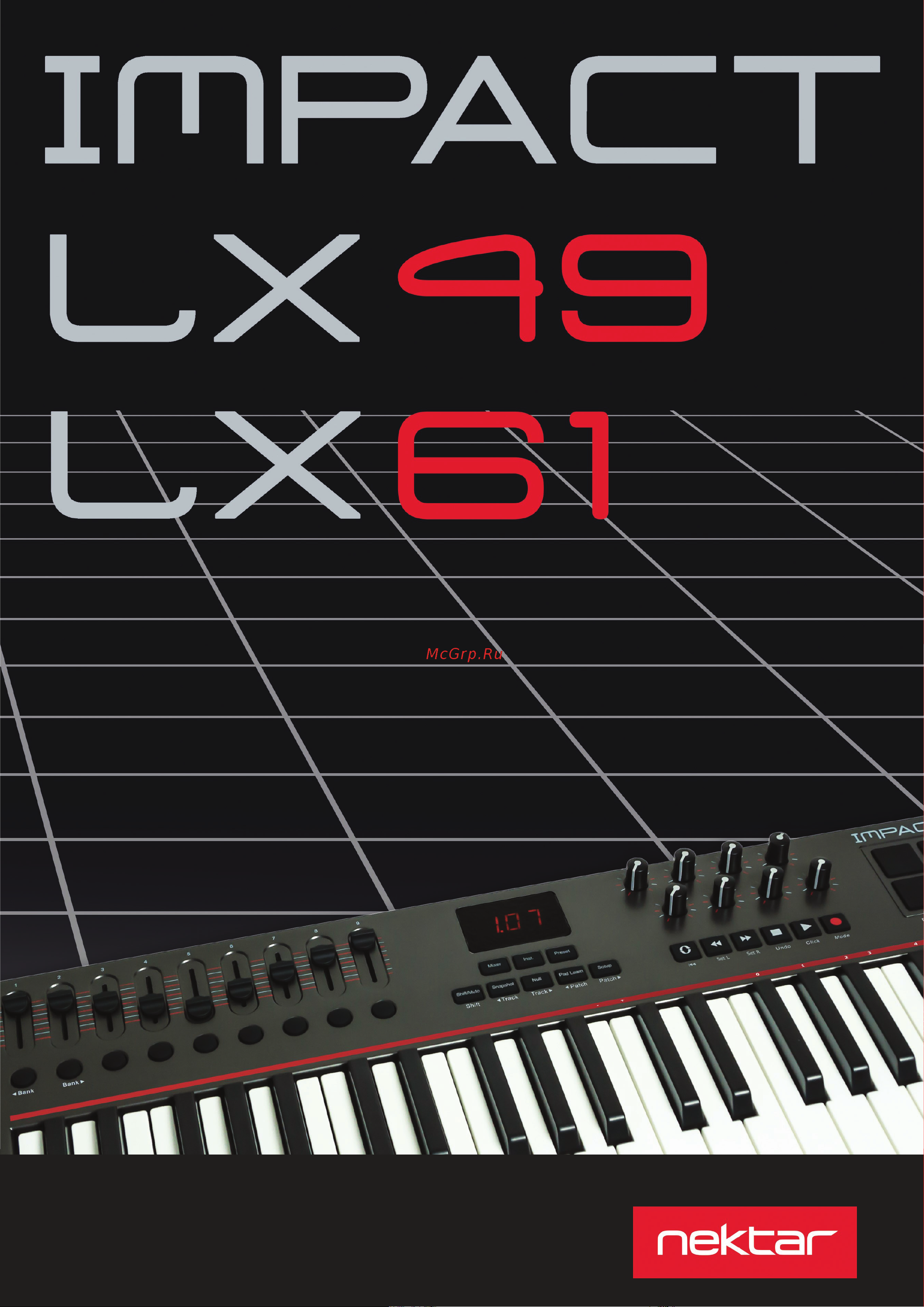 NEKTAR Impact LX49 Руководство по эксплуатации онлайн