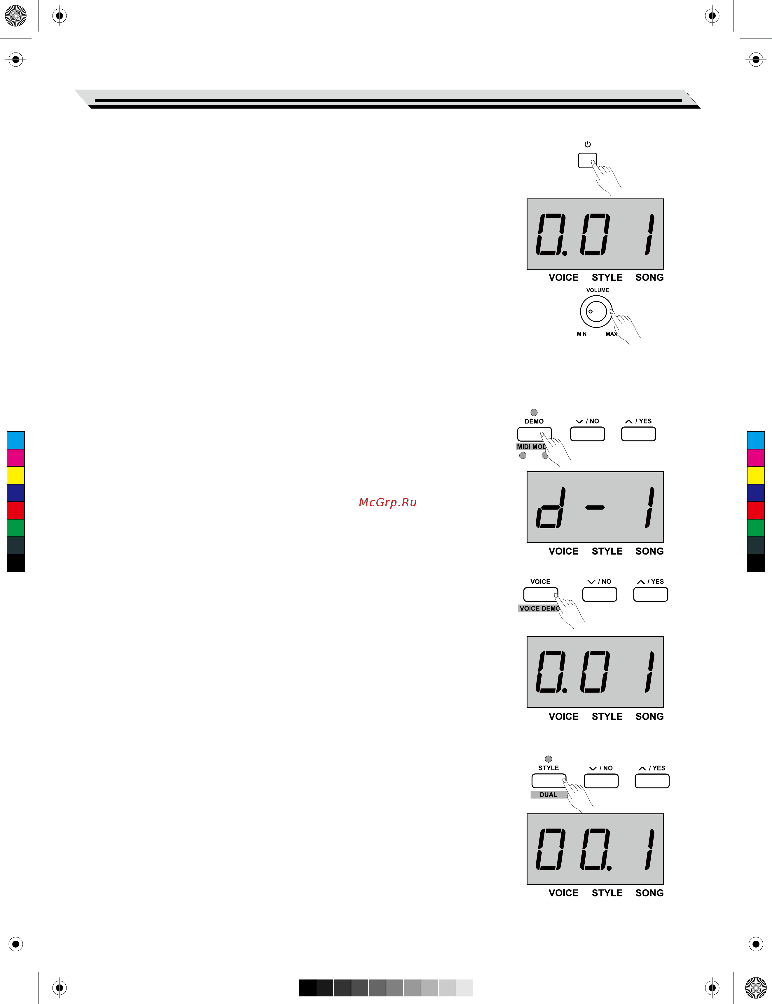 Medeli SP4000 [9/32] Quick start