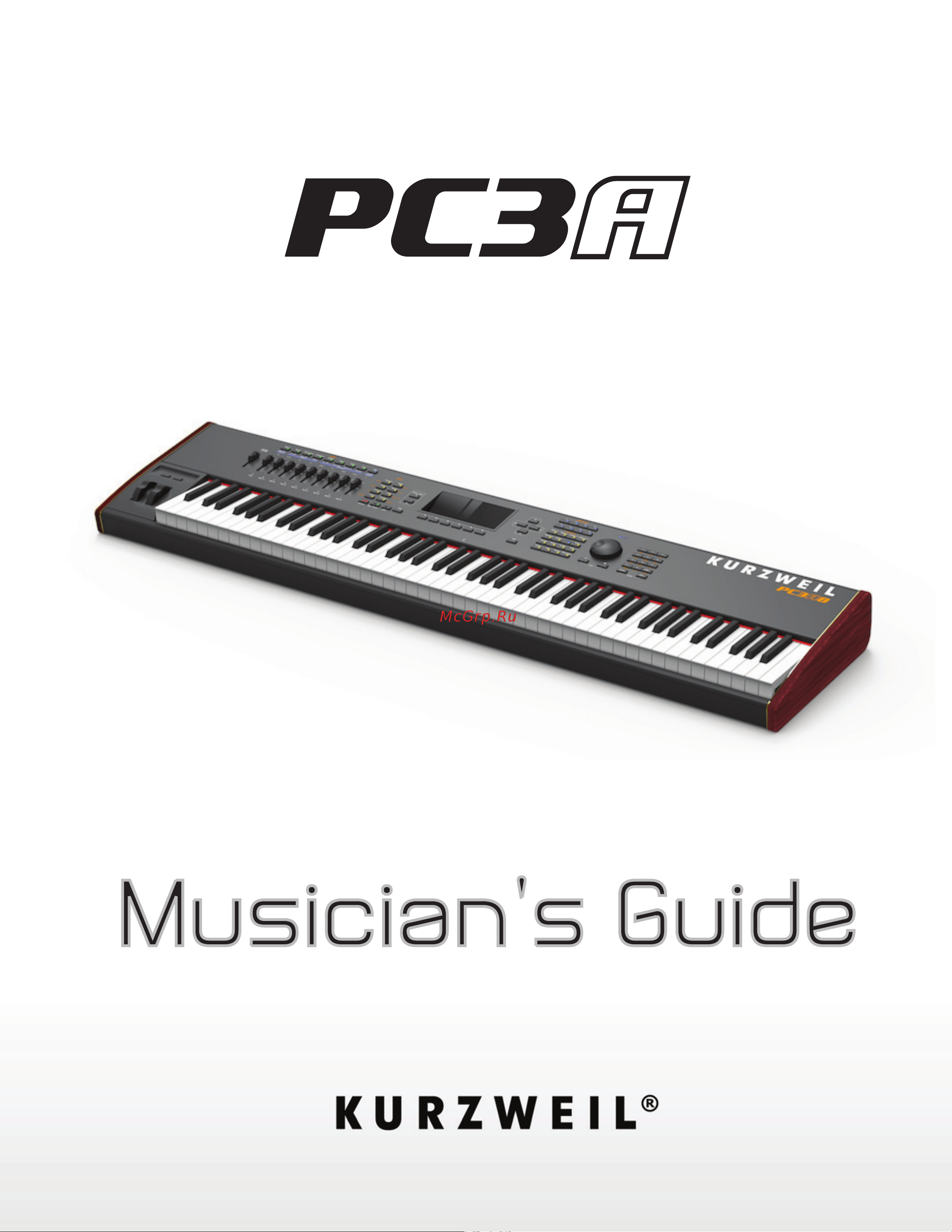 Kurzweil PC3A7 Руководство по эксплуатации онлайн