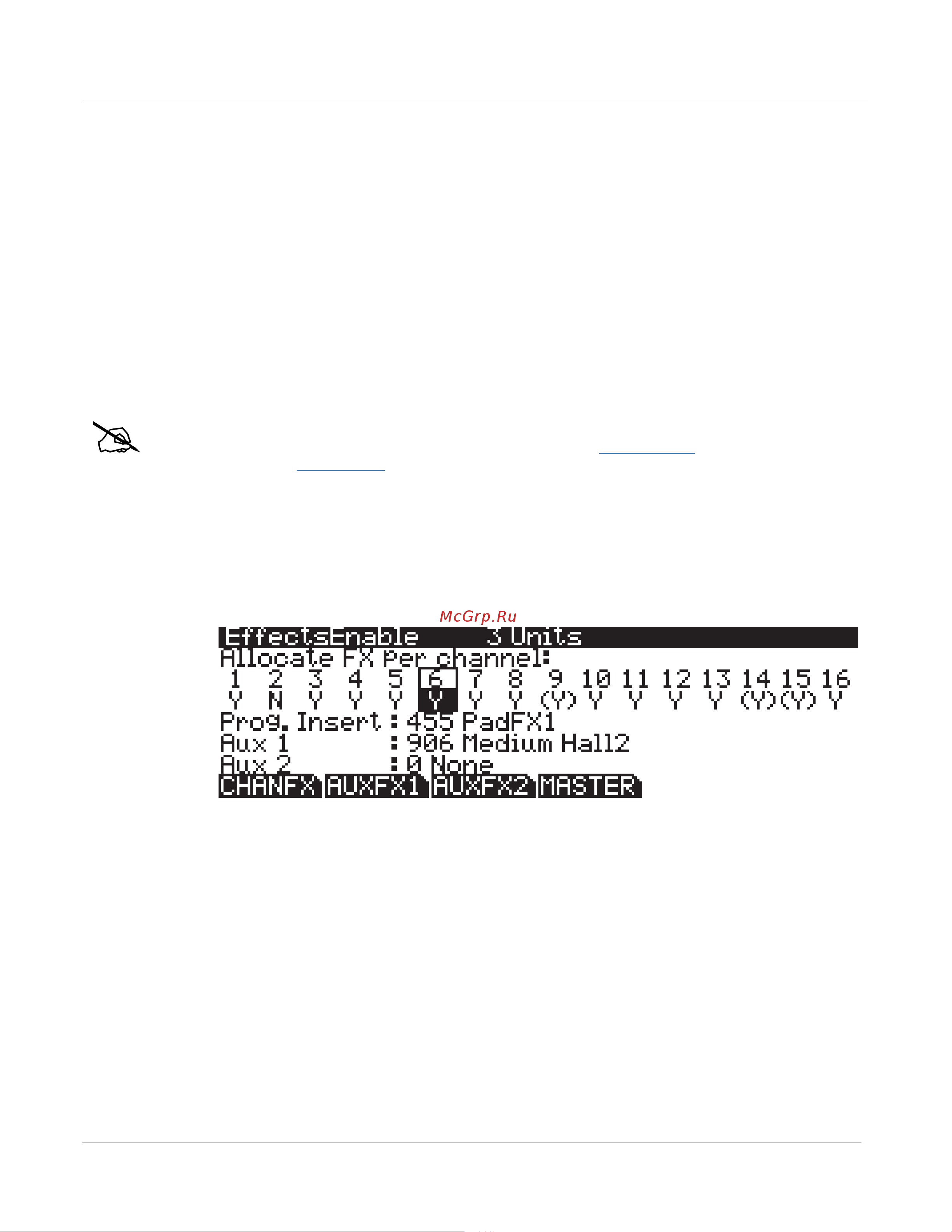 Kurzweil PC3A7 [203/423] The effectsenable page