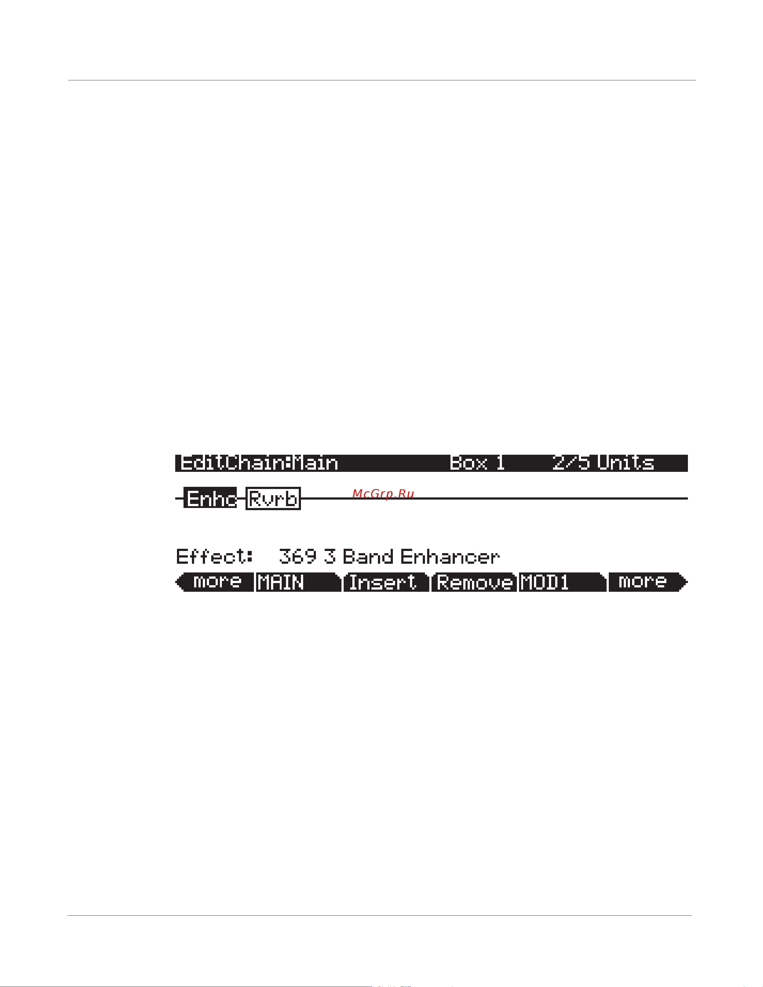 Kurzweil PC3A6 [208/423] The chain editor