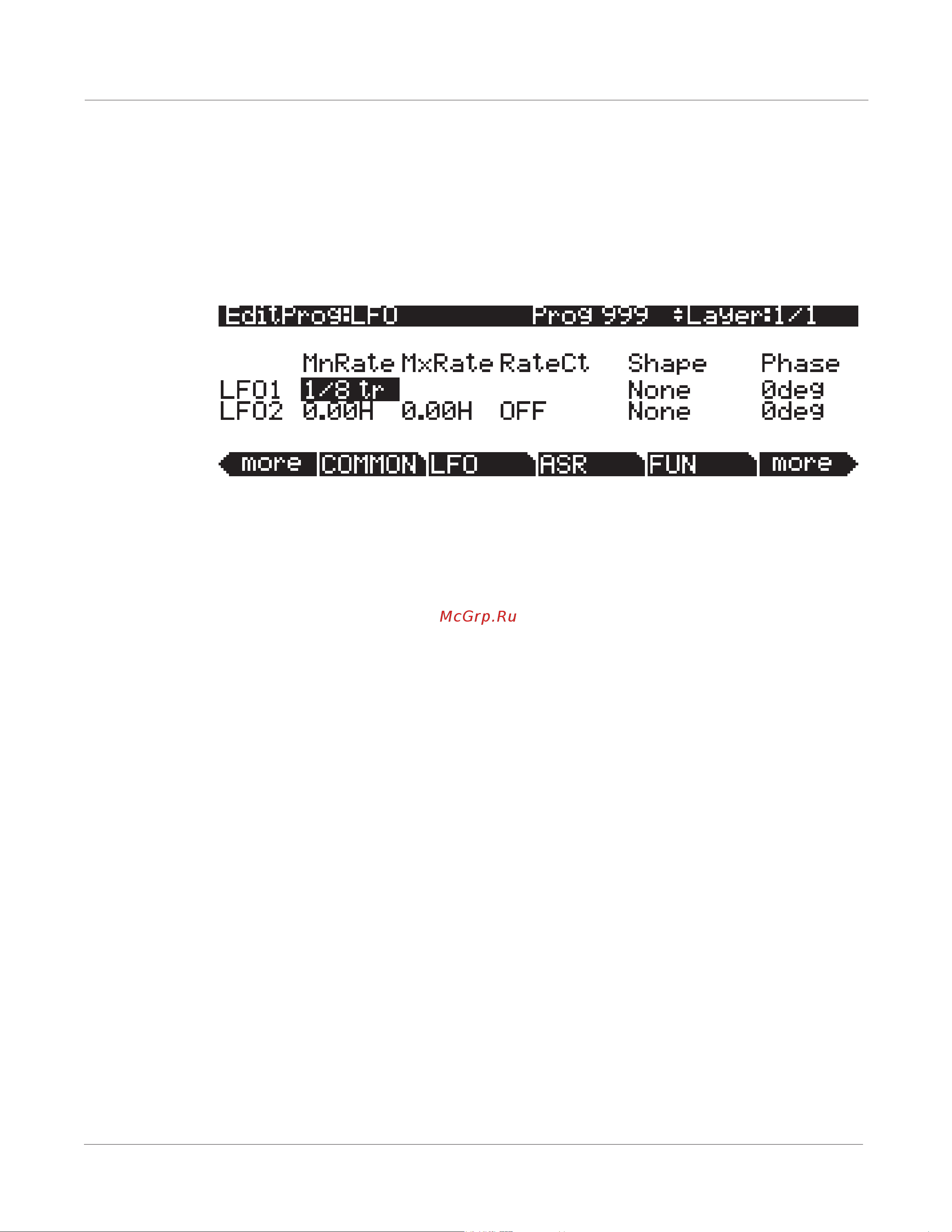 Kurzweil PC3A7 [94/423] Minimum rate