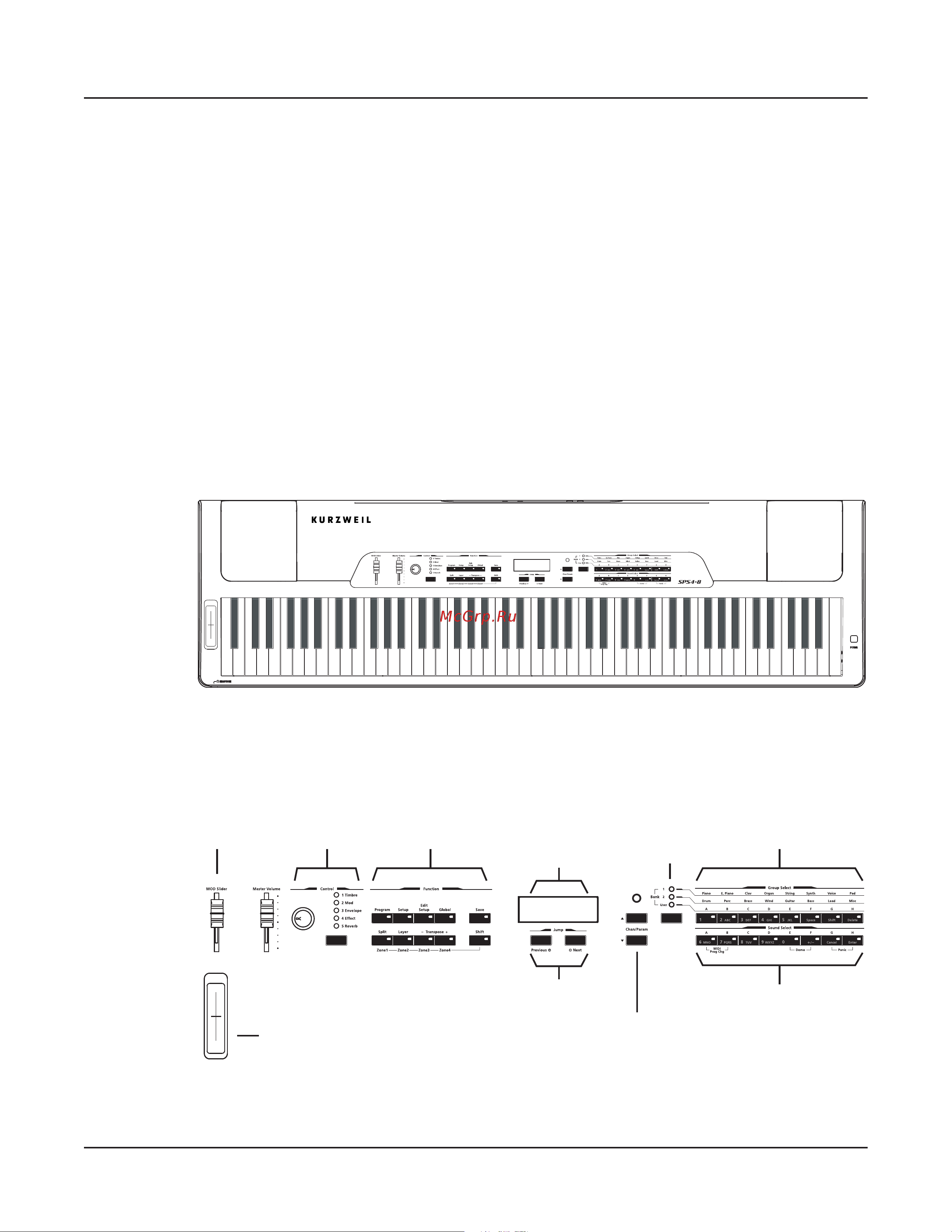 Kurzweil SPS4-8 [23/120] Chapter 3 features of the sps4