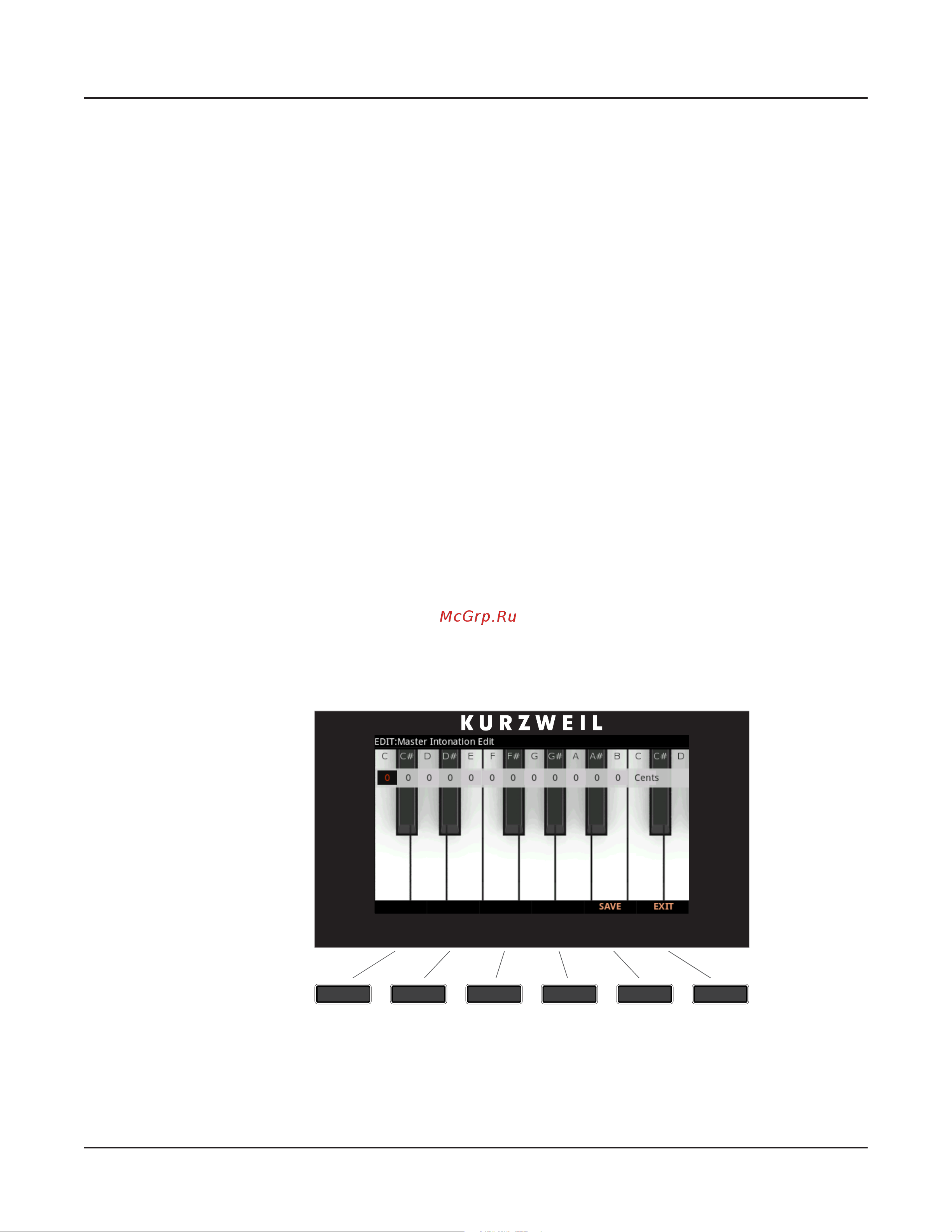 Kurzweil FORTE [100/244] Output gain