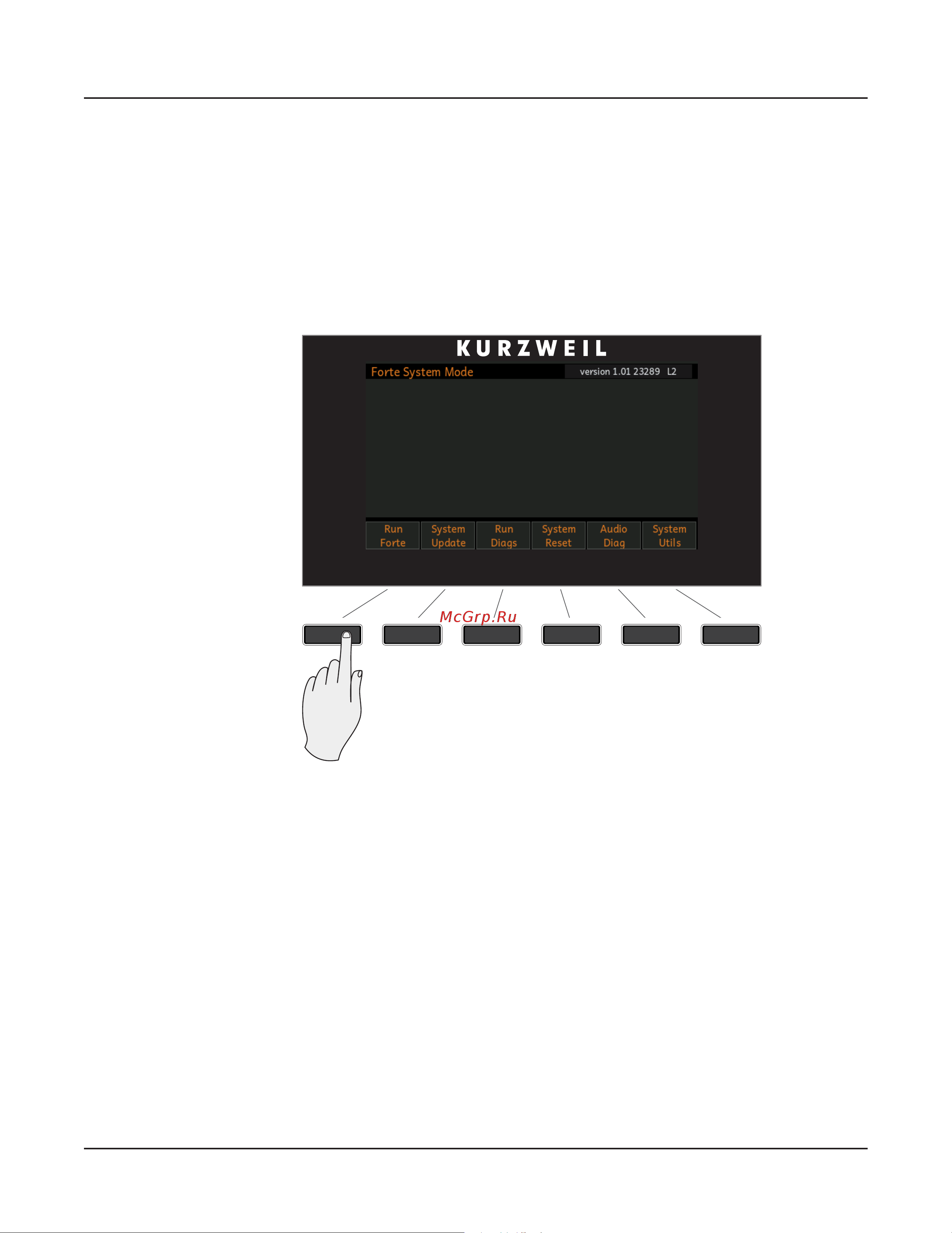 Kurzweil FORTE [186/244] Run forte