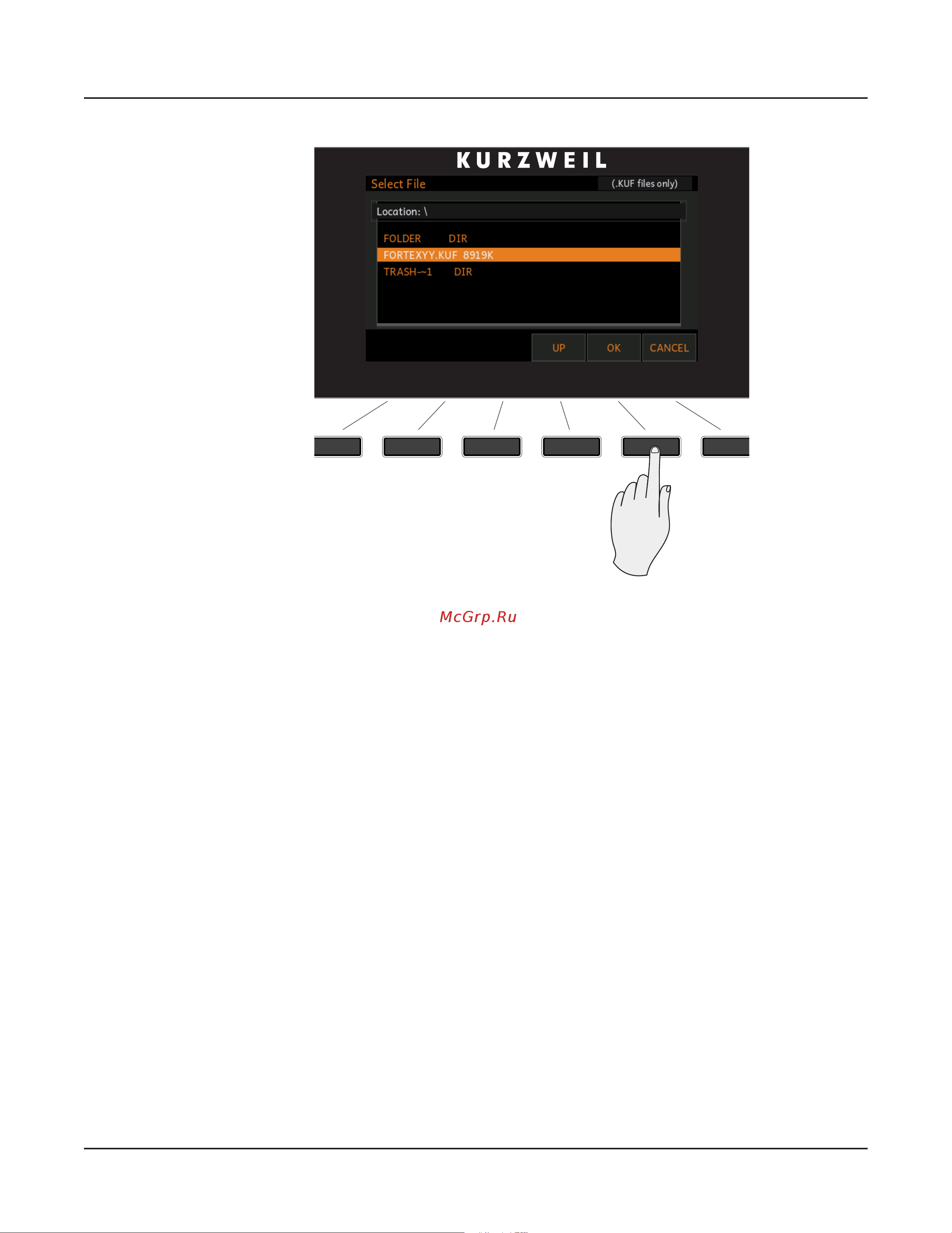 Kurzweil FORTE Руководство по эксплуатации онлайн [190/244] 777206