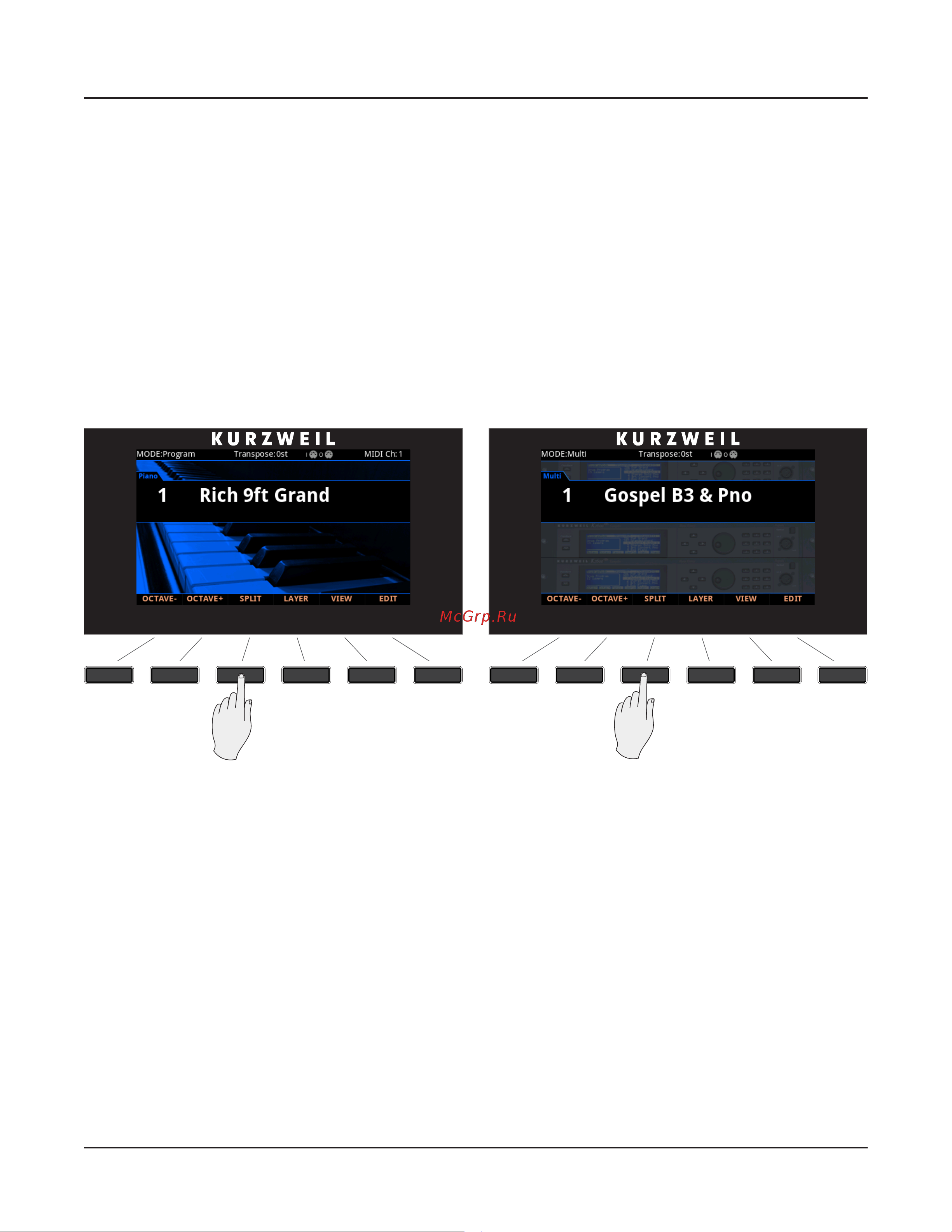 Kurzweil FORTE [62/244] The split function