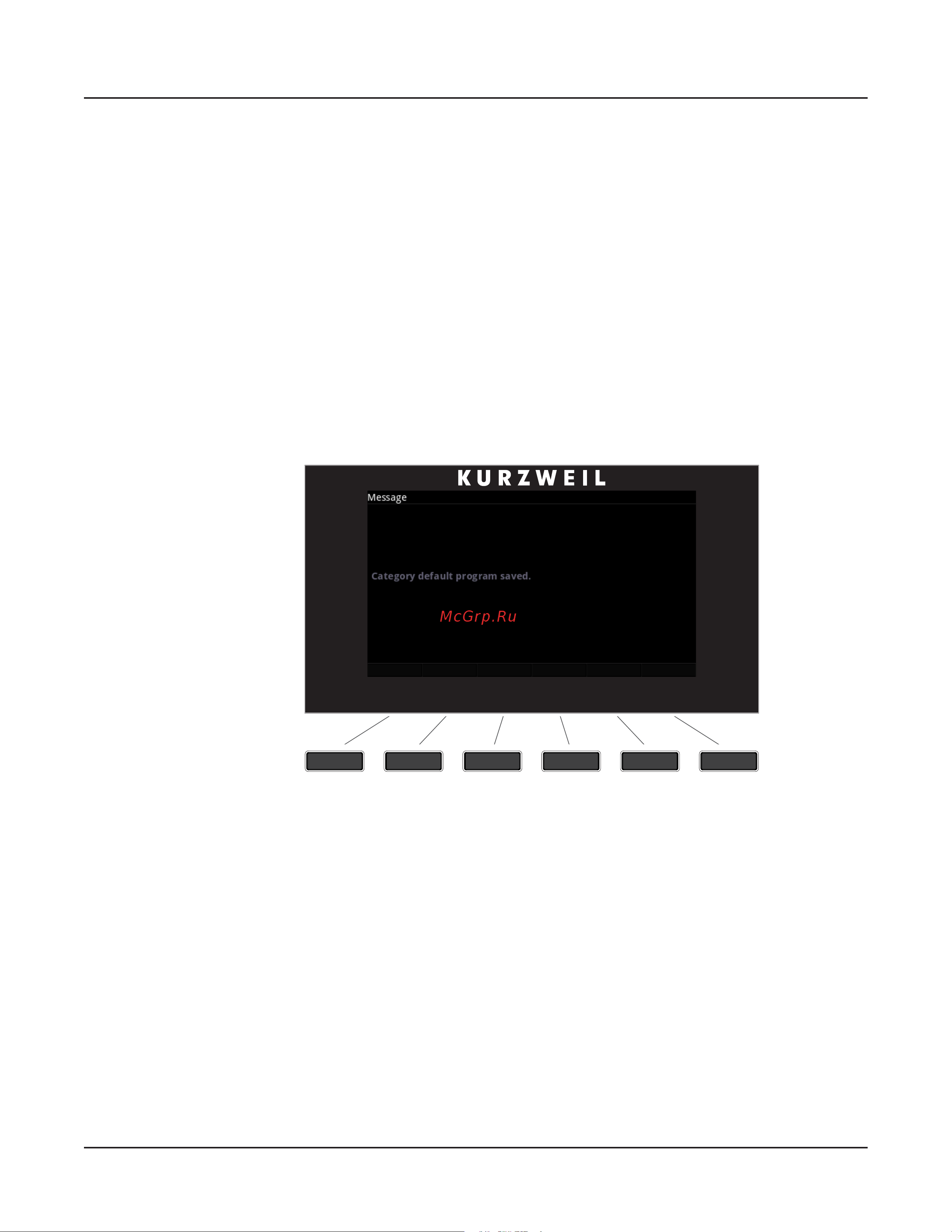 Kurzweil FORTE [73/244] Choosing category default programs
