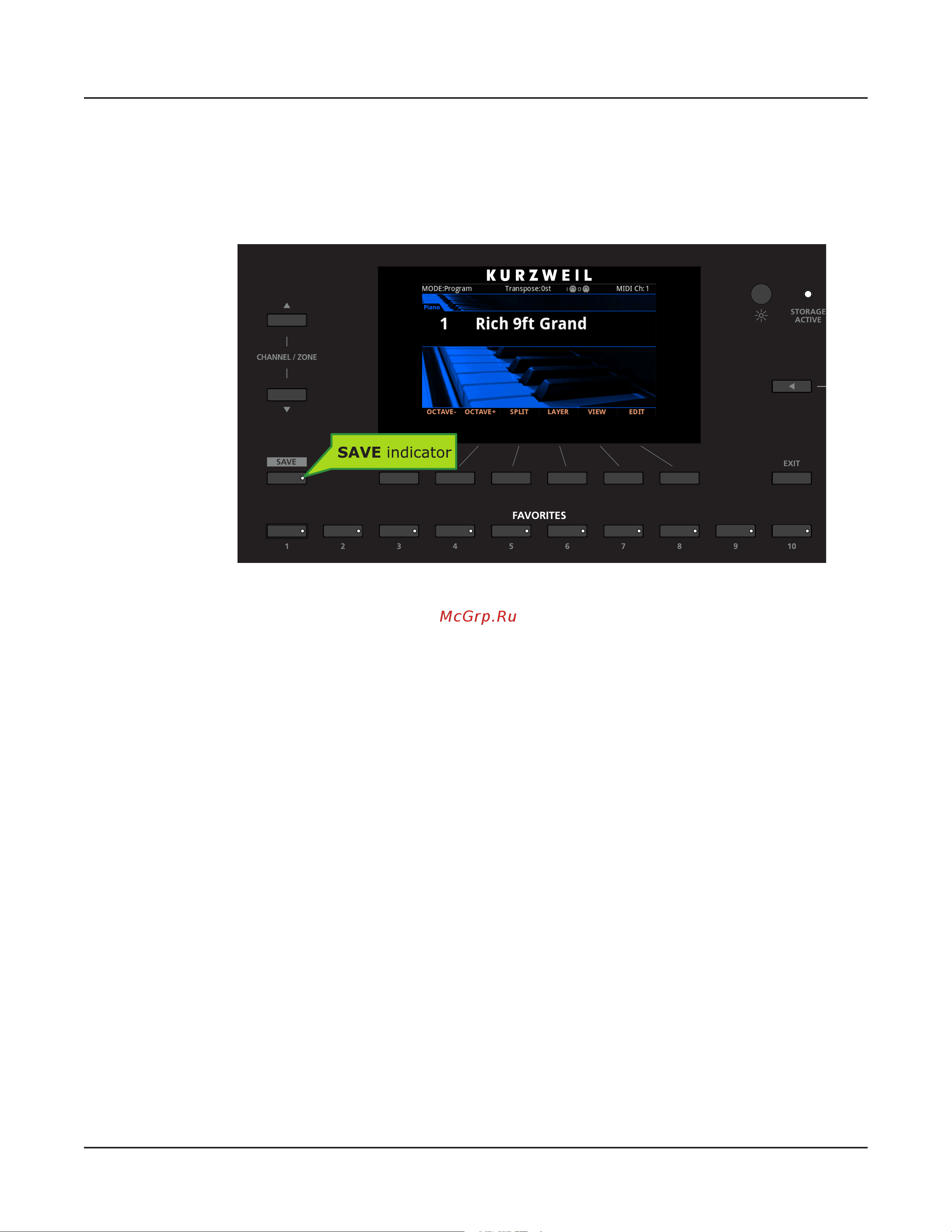 Kurzweil FORTE [86/244] Save user programs