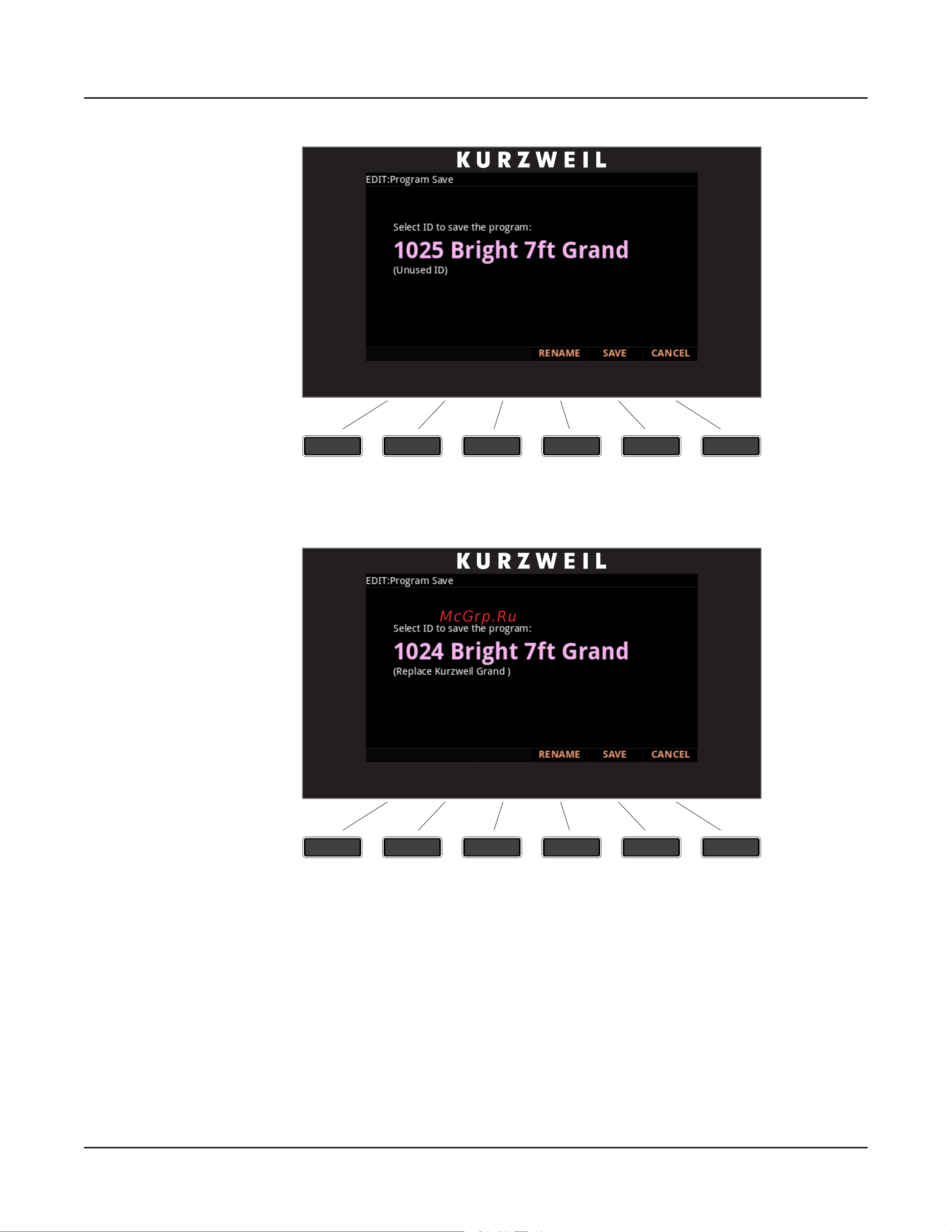 Kurzweil FORTE Руководство по эксплуатации онлайн [87/244] 777206