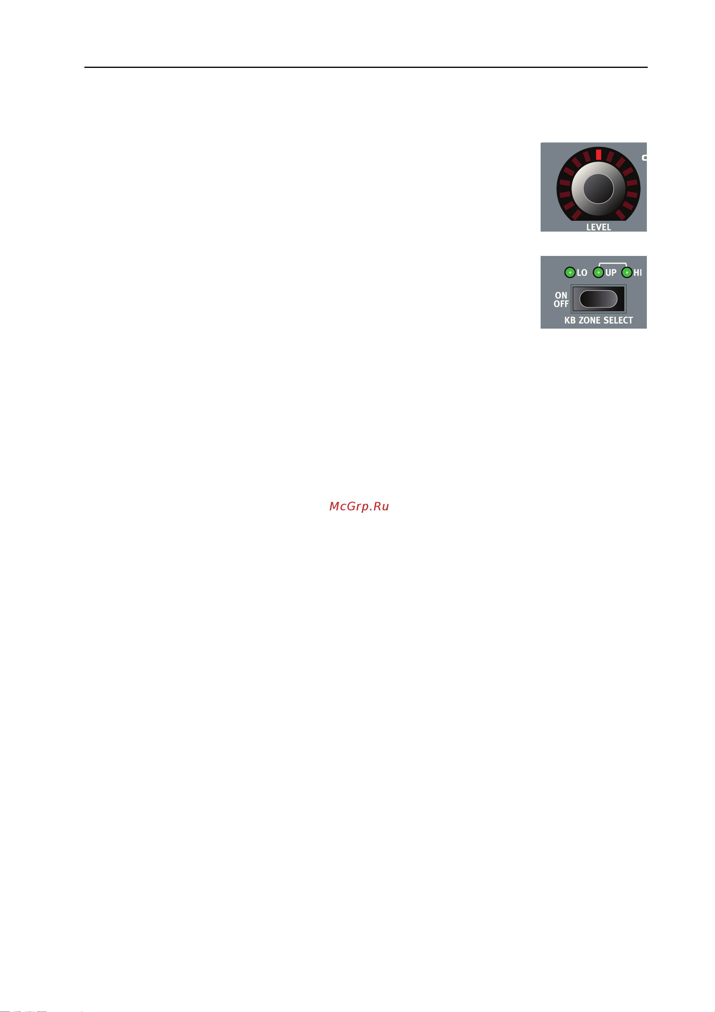 CLAVIA DMI AB CLAVIA NORD Stage 2 EX HP76 [25/101] Level encoder
