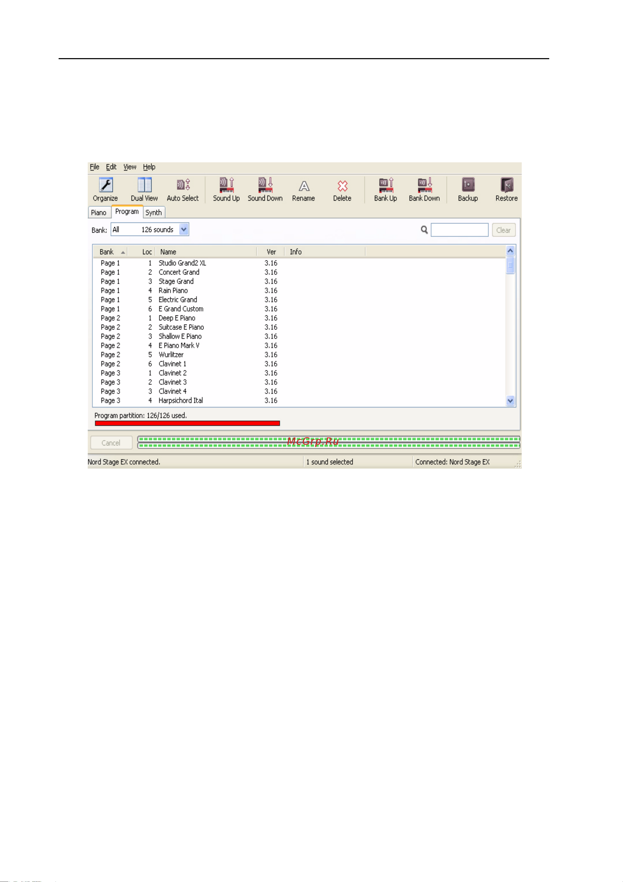 CLAVIA DMI AB CLAVIA NORD Stage 2 EX HP76 [74/101] Overview