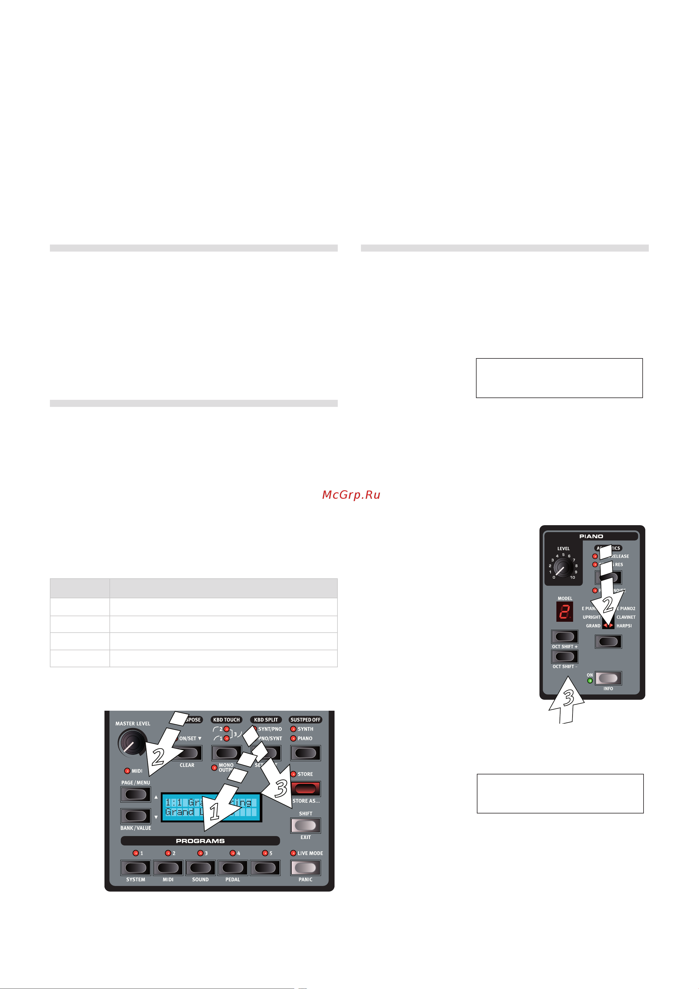 CLAVIA DMI AB CLAVIA NORD Piano 2 HA88 [10/27] Getting started