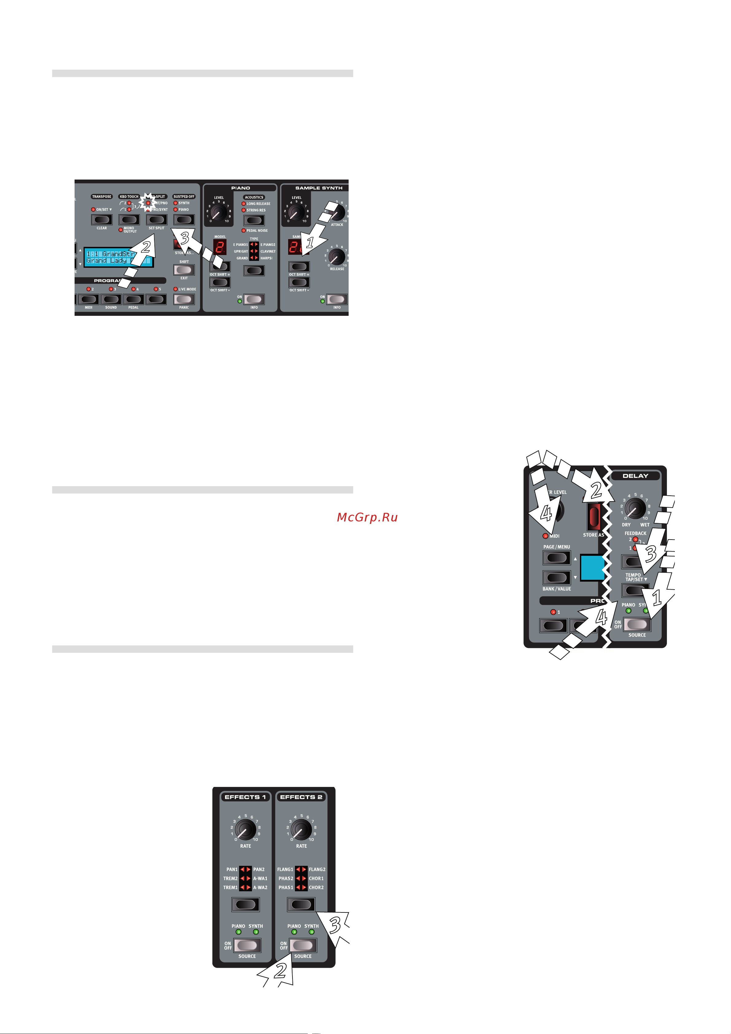 CLAVIA DMI AB CLAVIA NORD Piano 2 HA88 [12/27] Adding effects