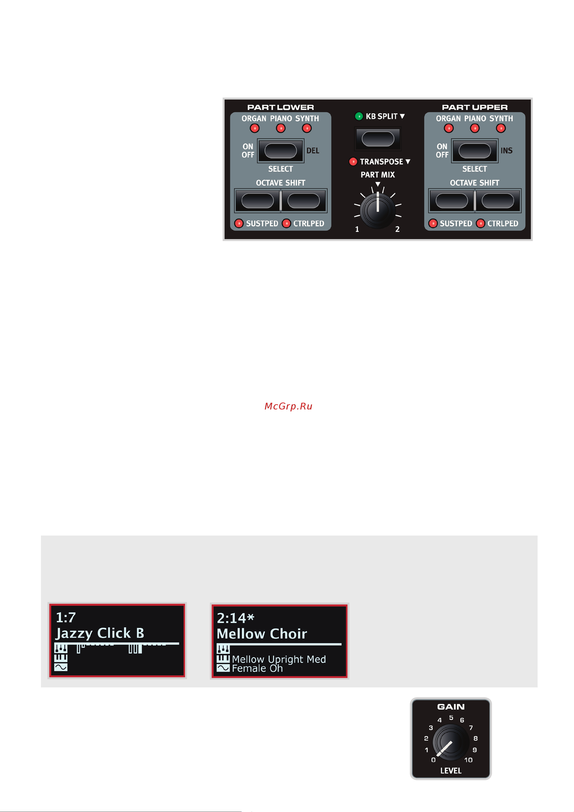 CLAVIA DMI AB CLAVIA NORD Electro 5D SW61 [5/24] Using the nord electro 5