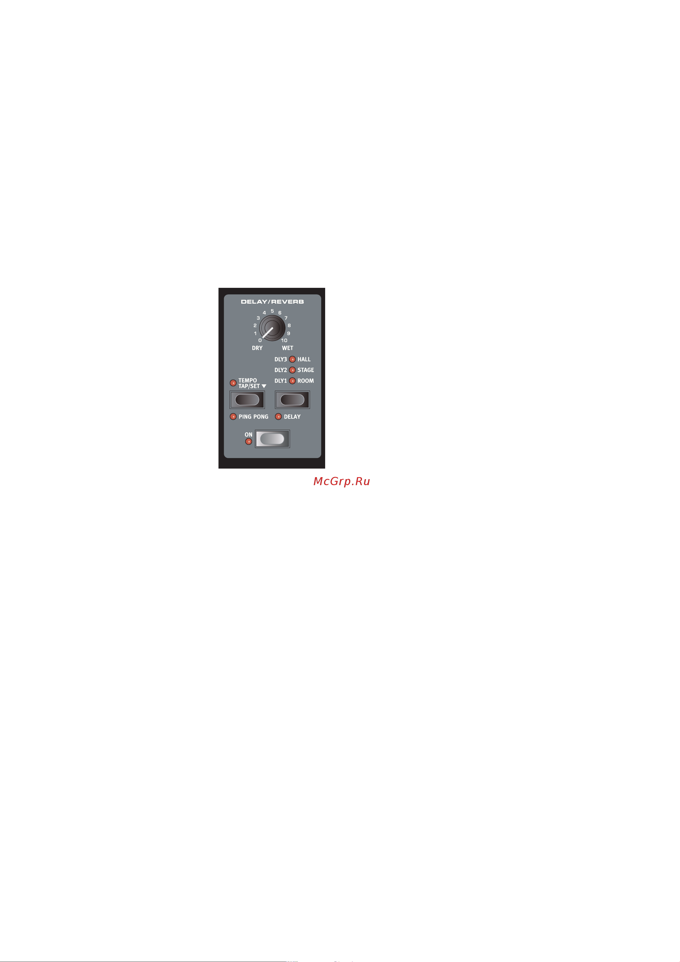 CLAVIA DMI AB CLAVIA NORD Electro 4D SW61 [16/26] Delay reverb
