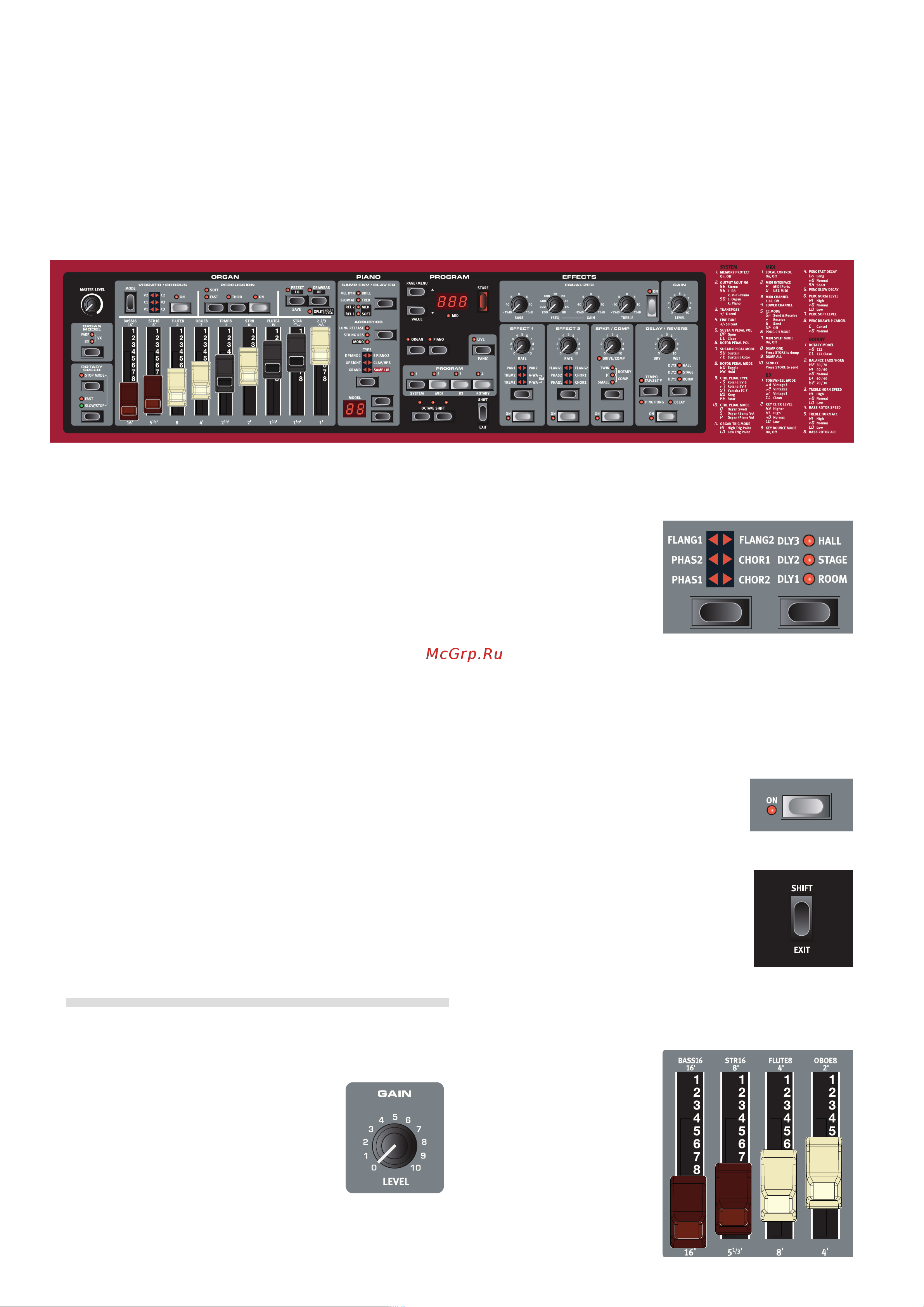 CLAVIA DMI AB CLAVIA NORD Electro 4D SW61 [5/26] Overview