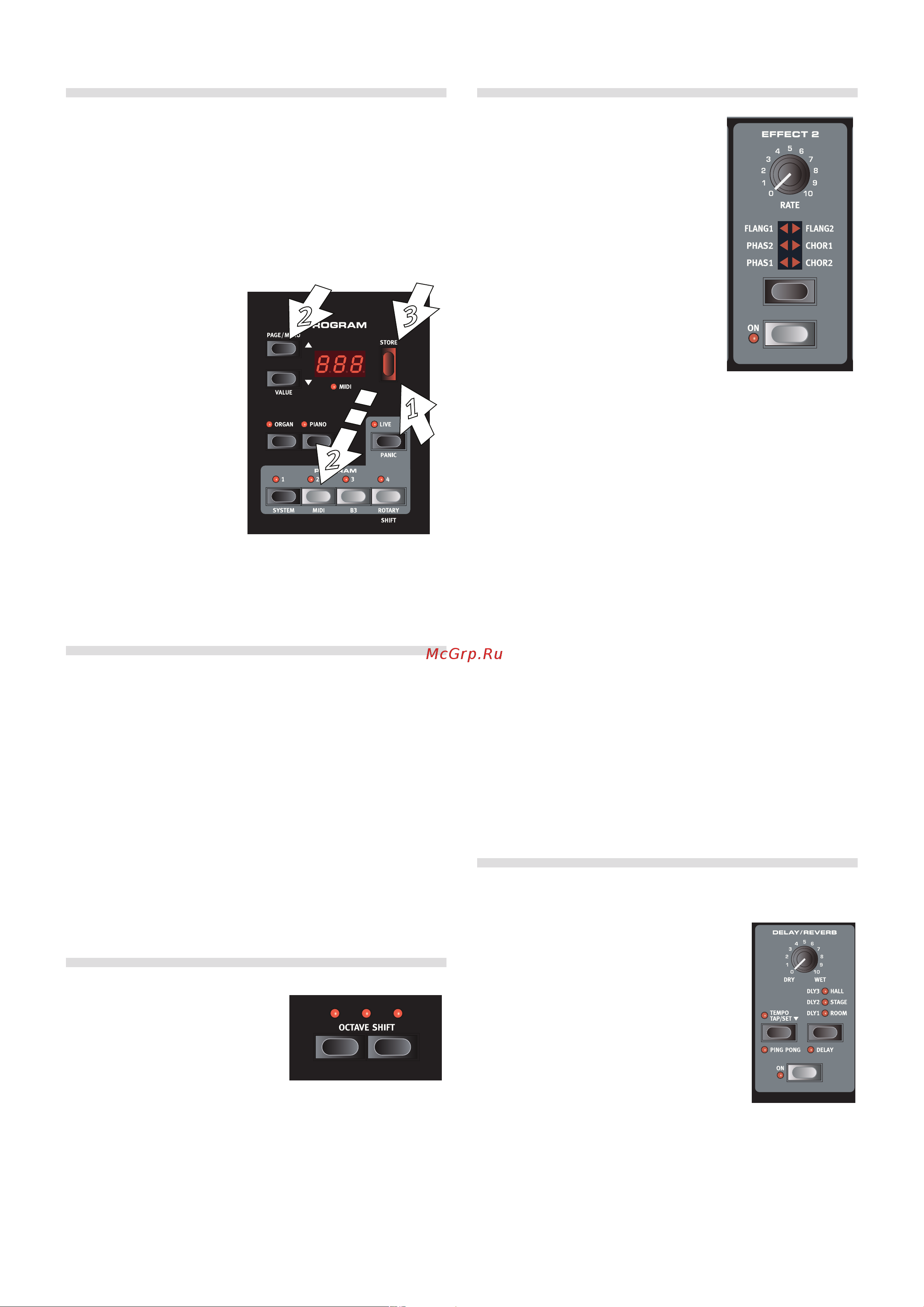 CLAVIA DMI AB CLAVIA NORD Electro 4 SW73 [10/26] Adding effects