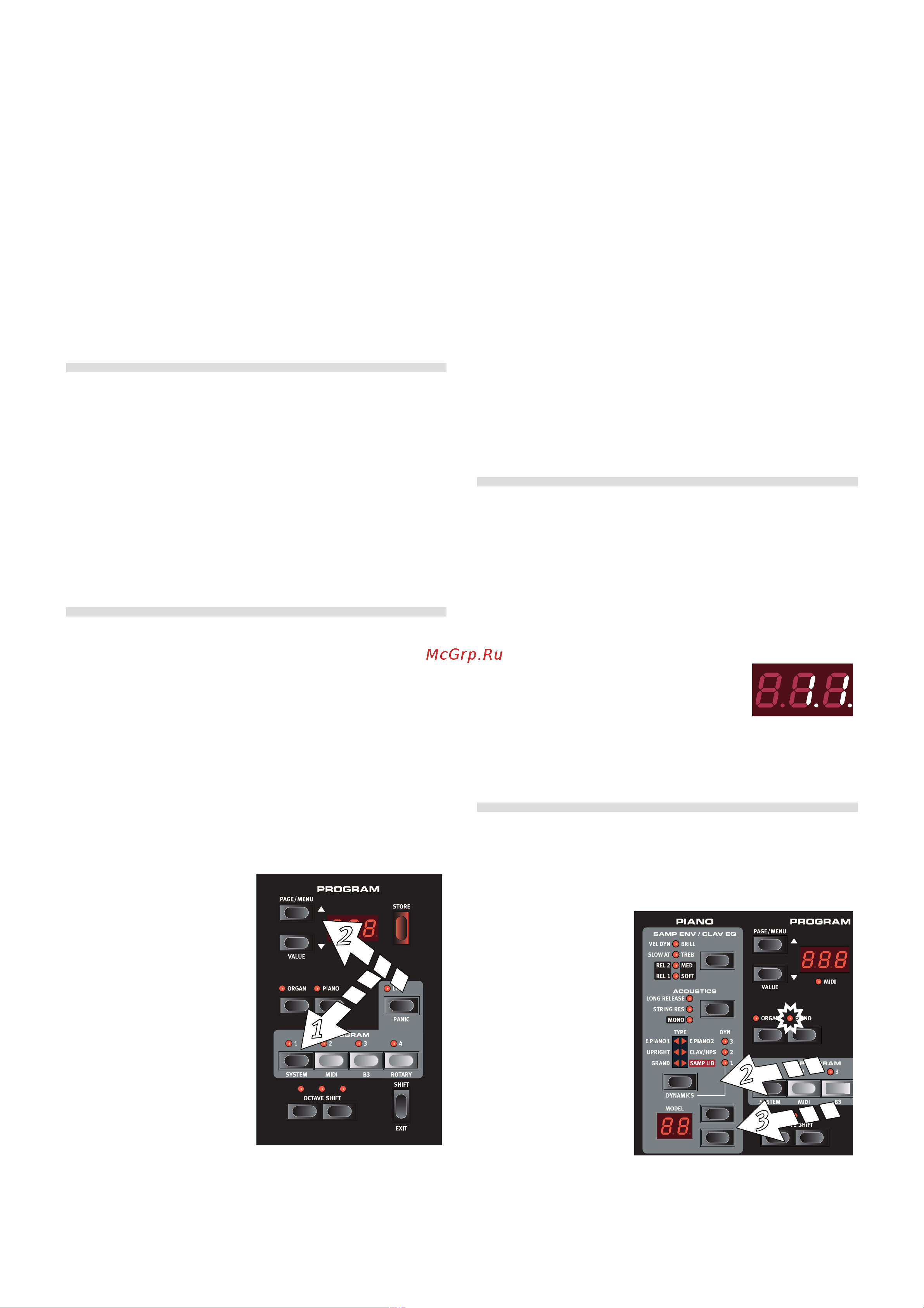 CLAVIA DMI AB CLAVIA NORD Electro 4 SW73 [8/26] Getting started