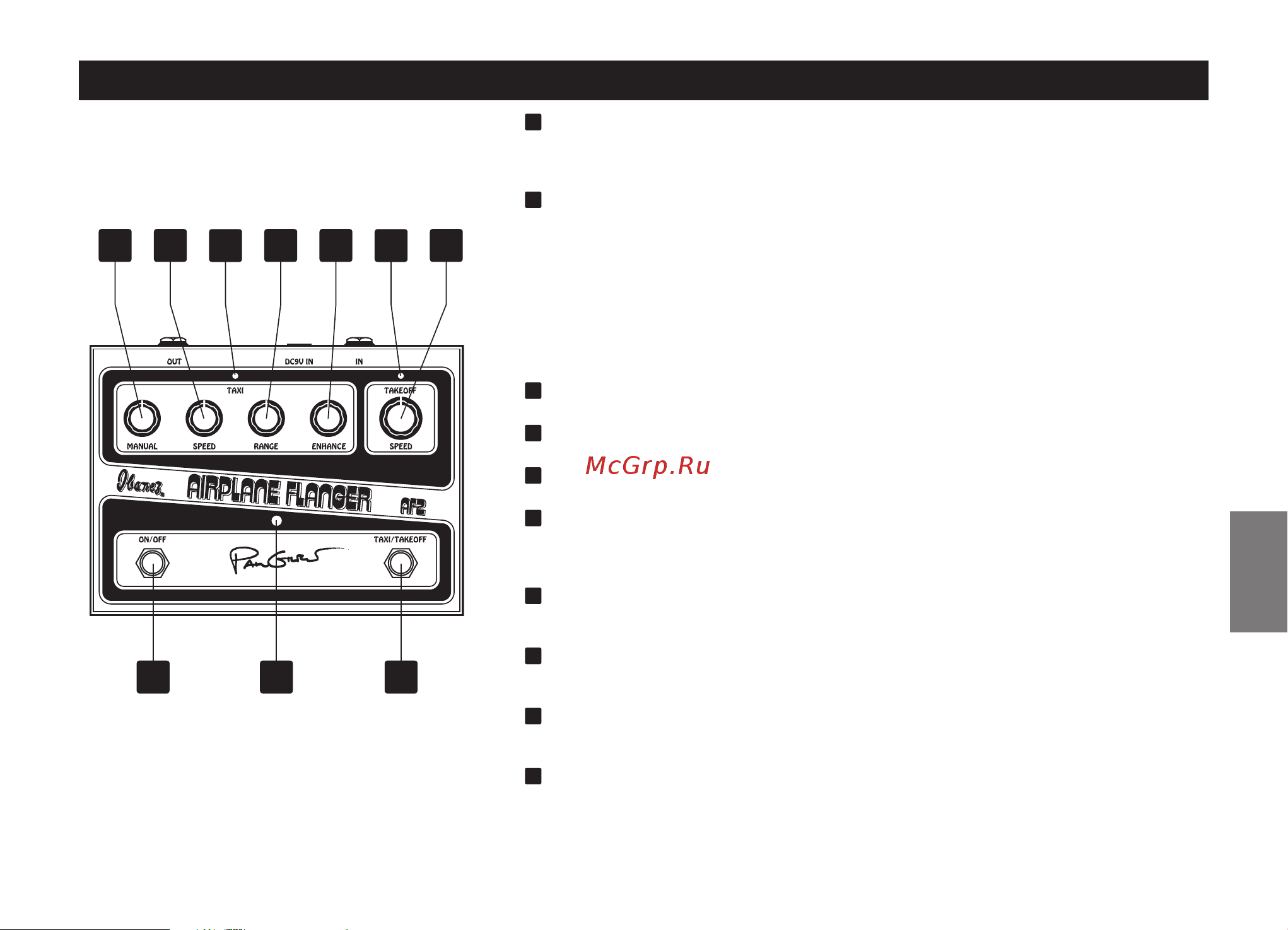 Ibanez AF2 [11/16] Descripción