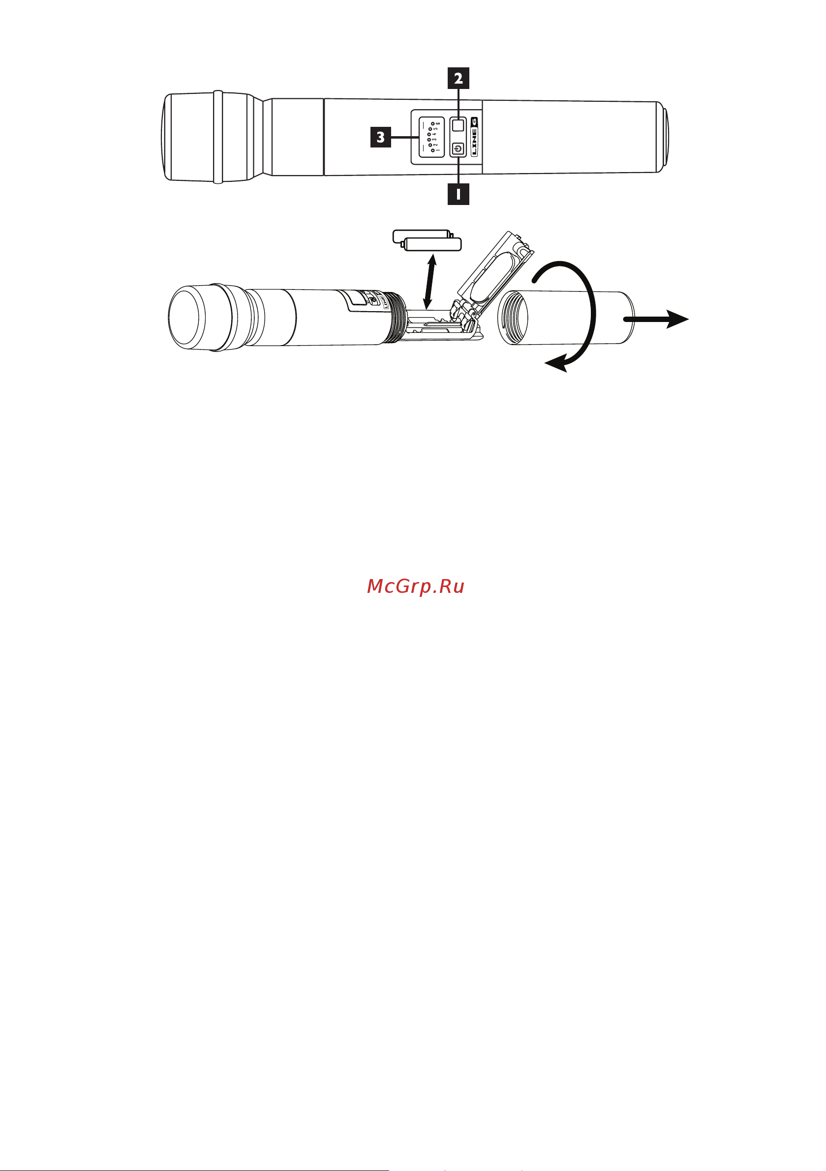 LINE 6 XD-V35L [7/12] Handheld transmitter