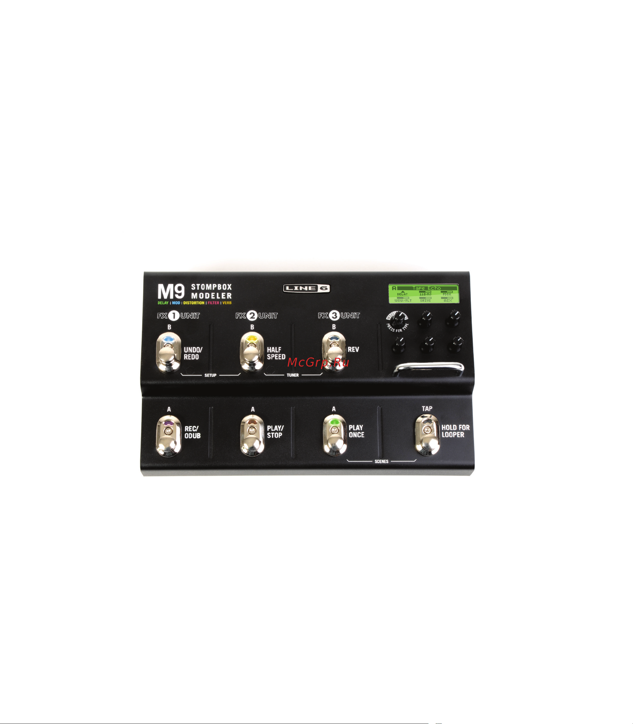 LINE 6 M9 Stompbox Modeler Руководство по эксплуатации онлайн [3/35] 777349