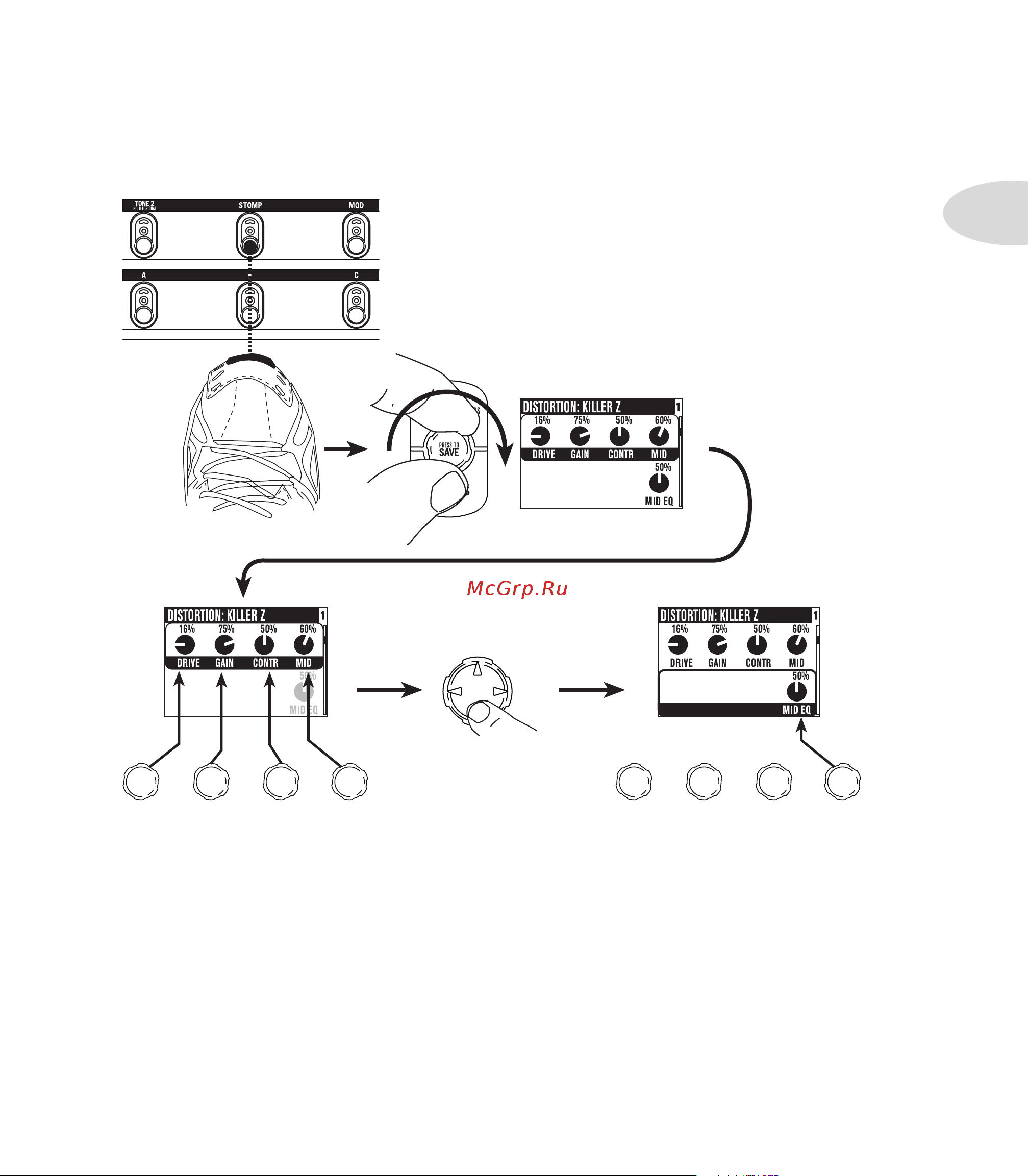 LINE 6 POD X3 Pro [11/100] Pick a stomp model and tweak it