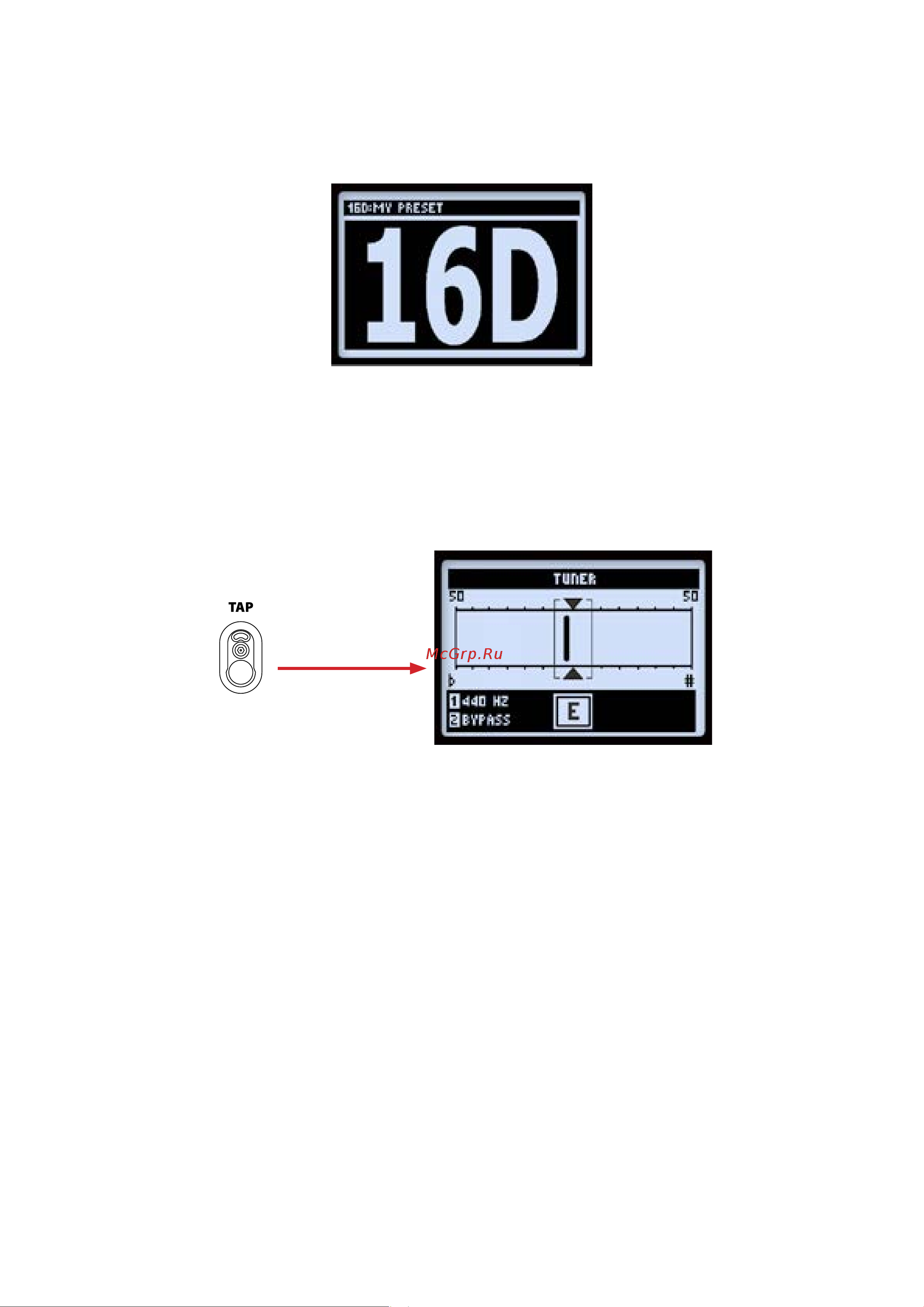 LINE 6 POD HD500X [6/92] Режим тюнера